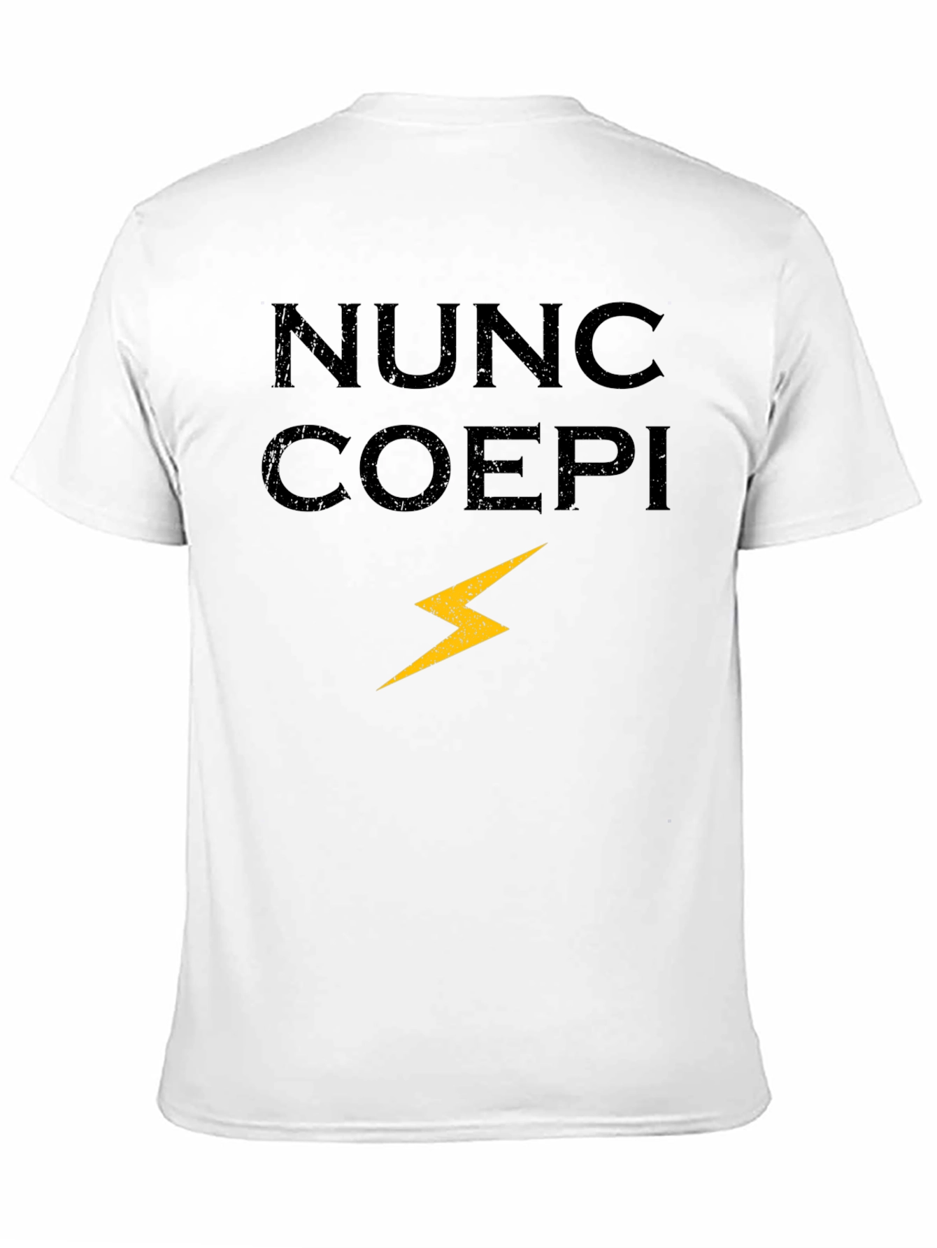 Nunc Coepi Bolt Graphic Tee - Black