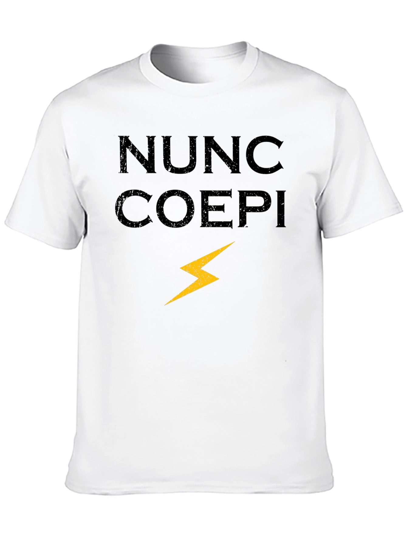 Nunc Coepi Bolt Graphic Tee - Black