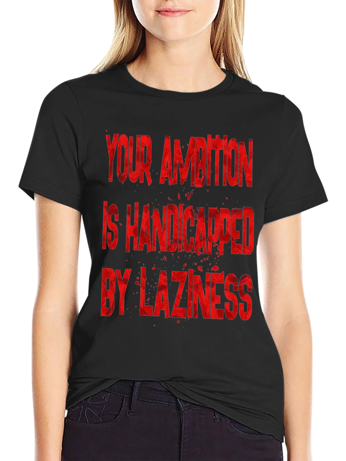 Motivational T-Shirt: Ambition & Laziness