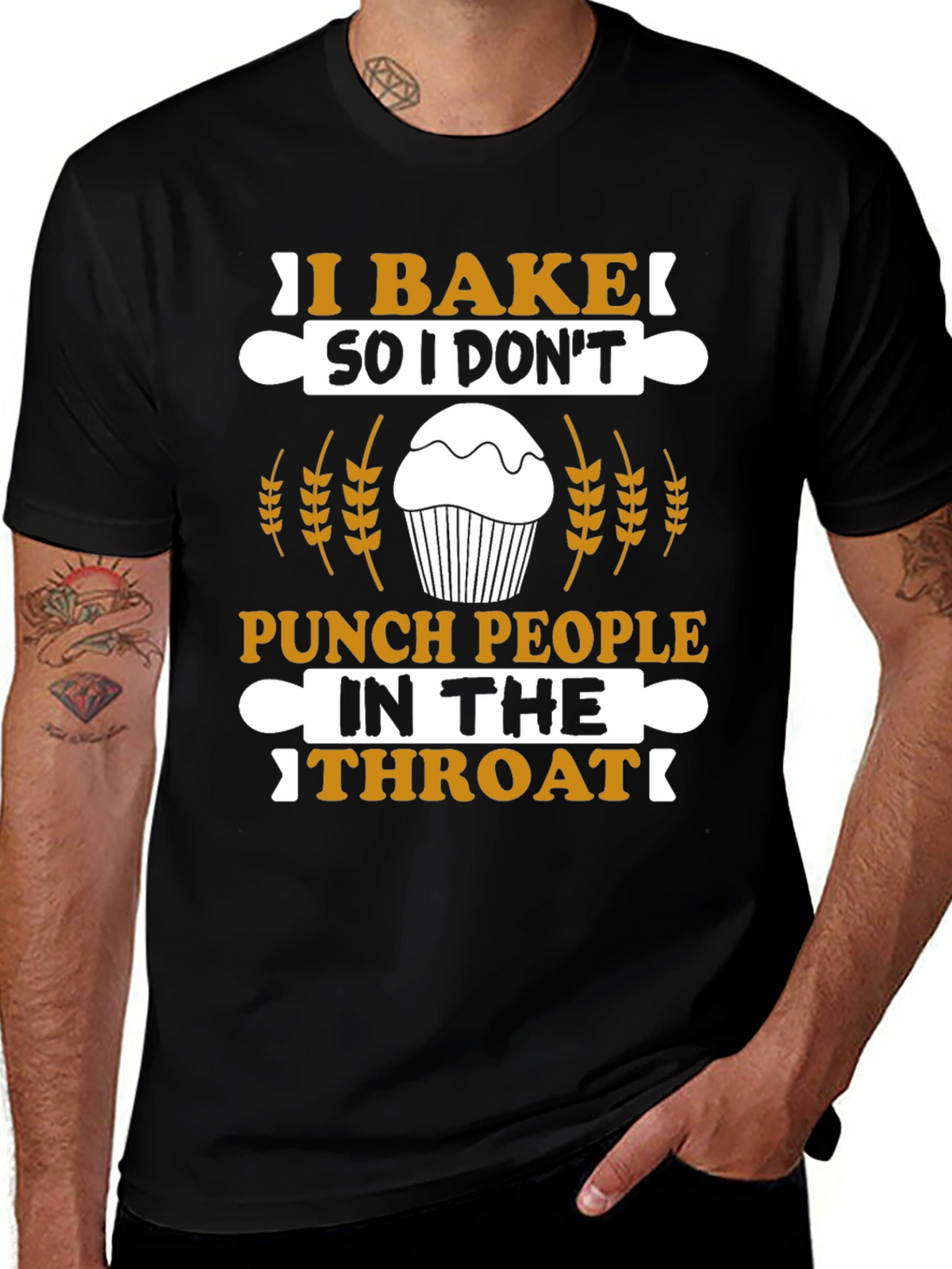 I Bake T-Shirt - Funny Baking Apparel