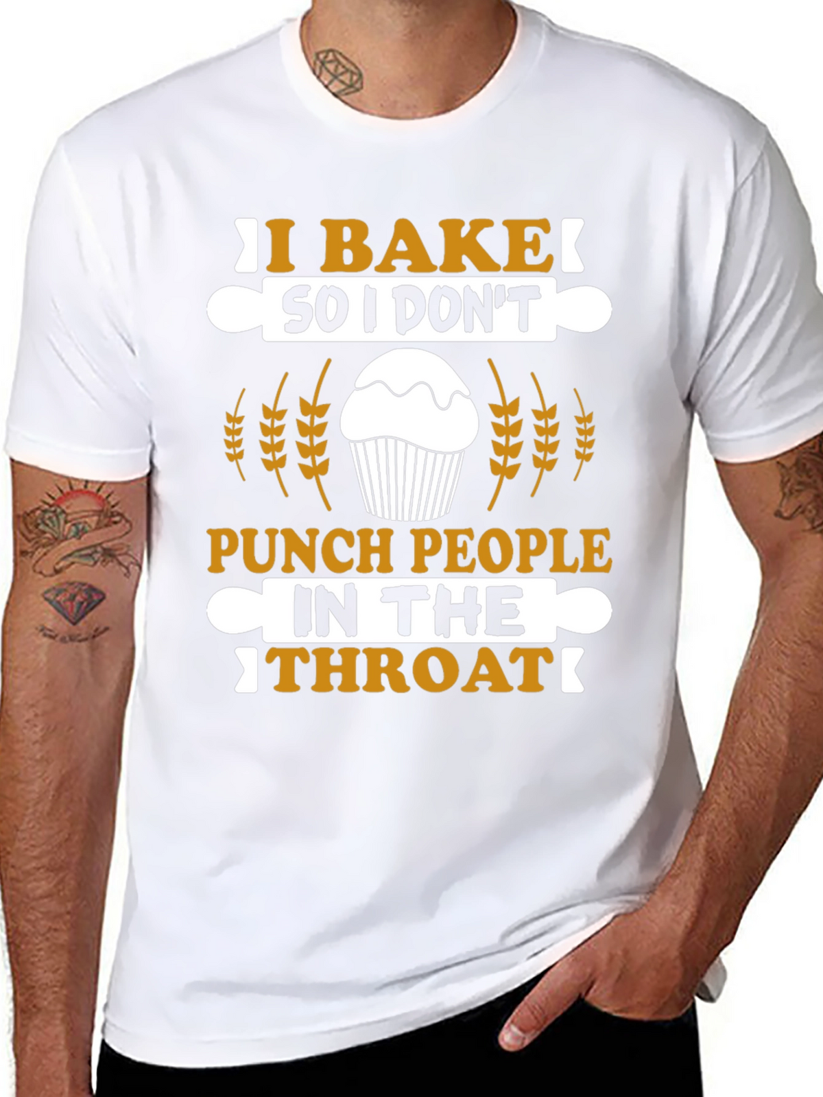 I Bake T-Shirt - Funny Baking Apparel