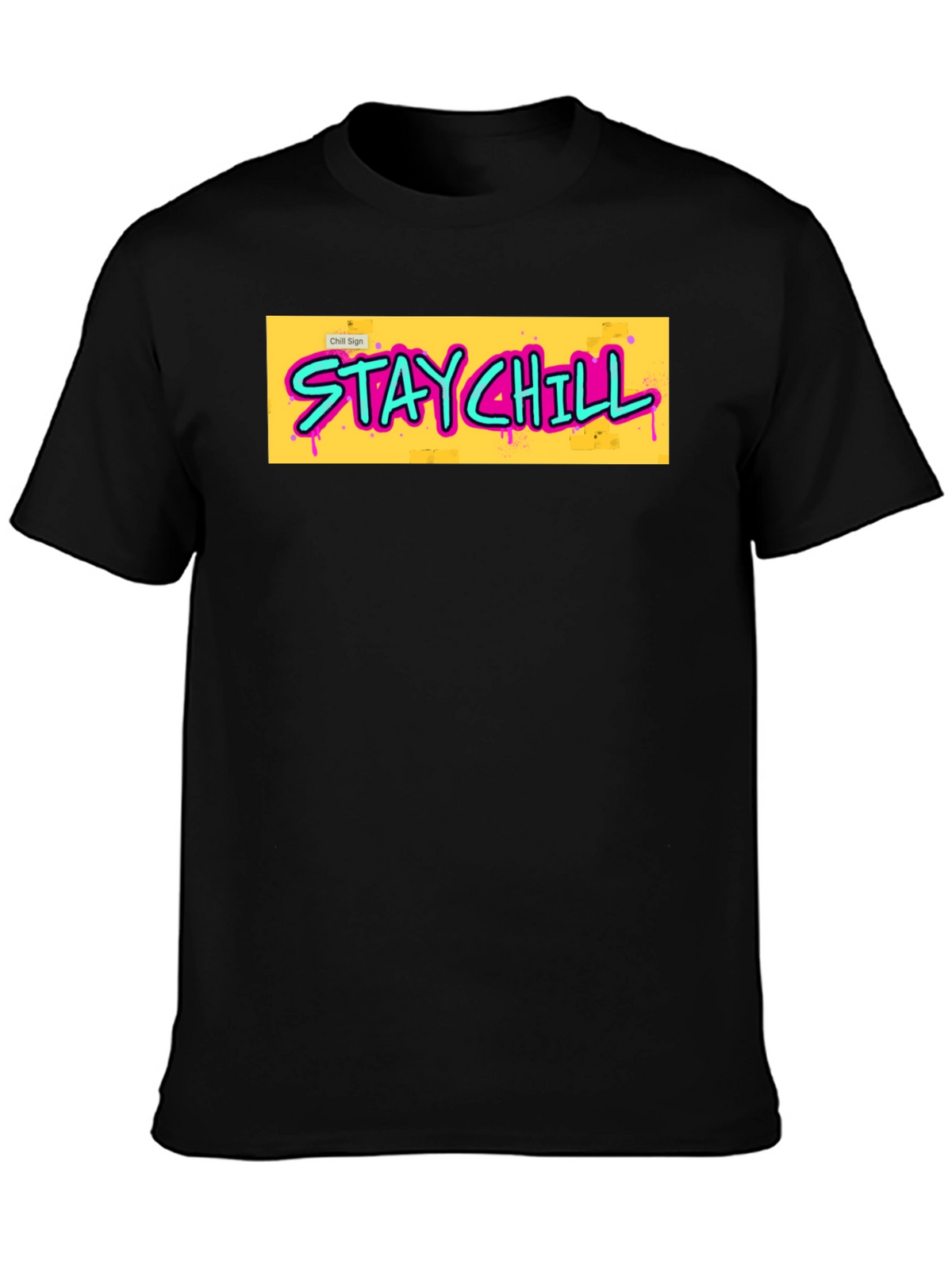 Stay Chill Graphic T-Shirt - Relaxed Style