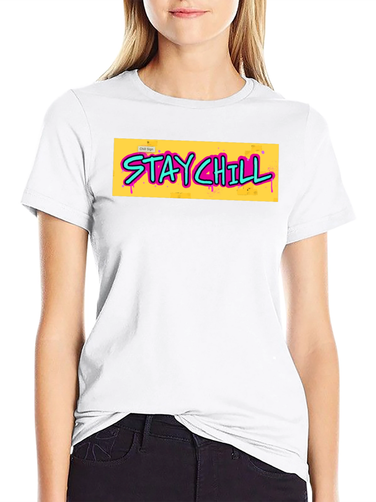 Stay Chill Graphic T-Shirt - Relaxed Style
