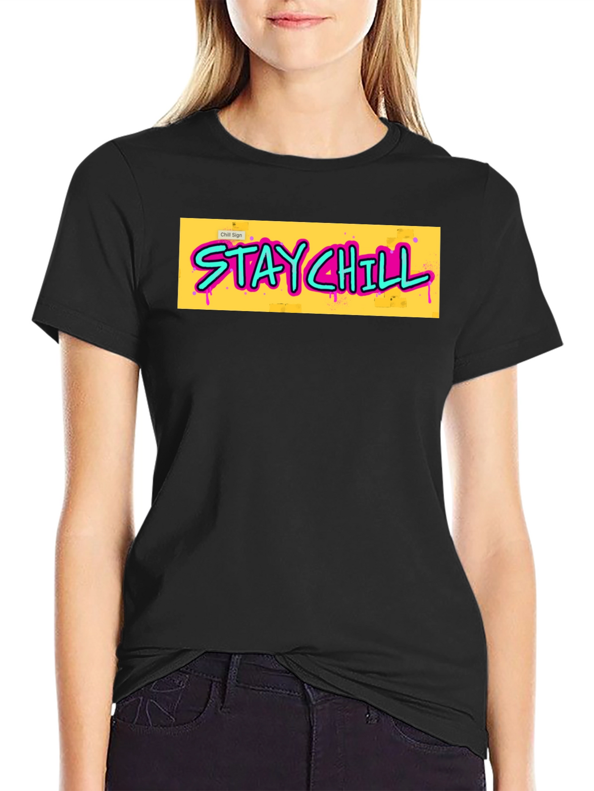 Stay Chill Graphic T-Shirt - Relaxed Style