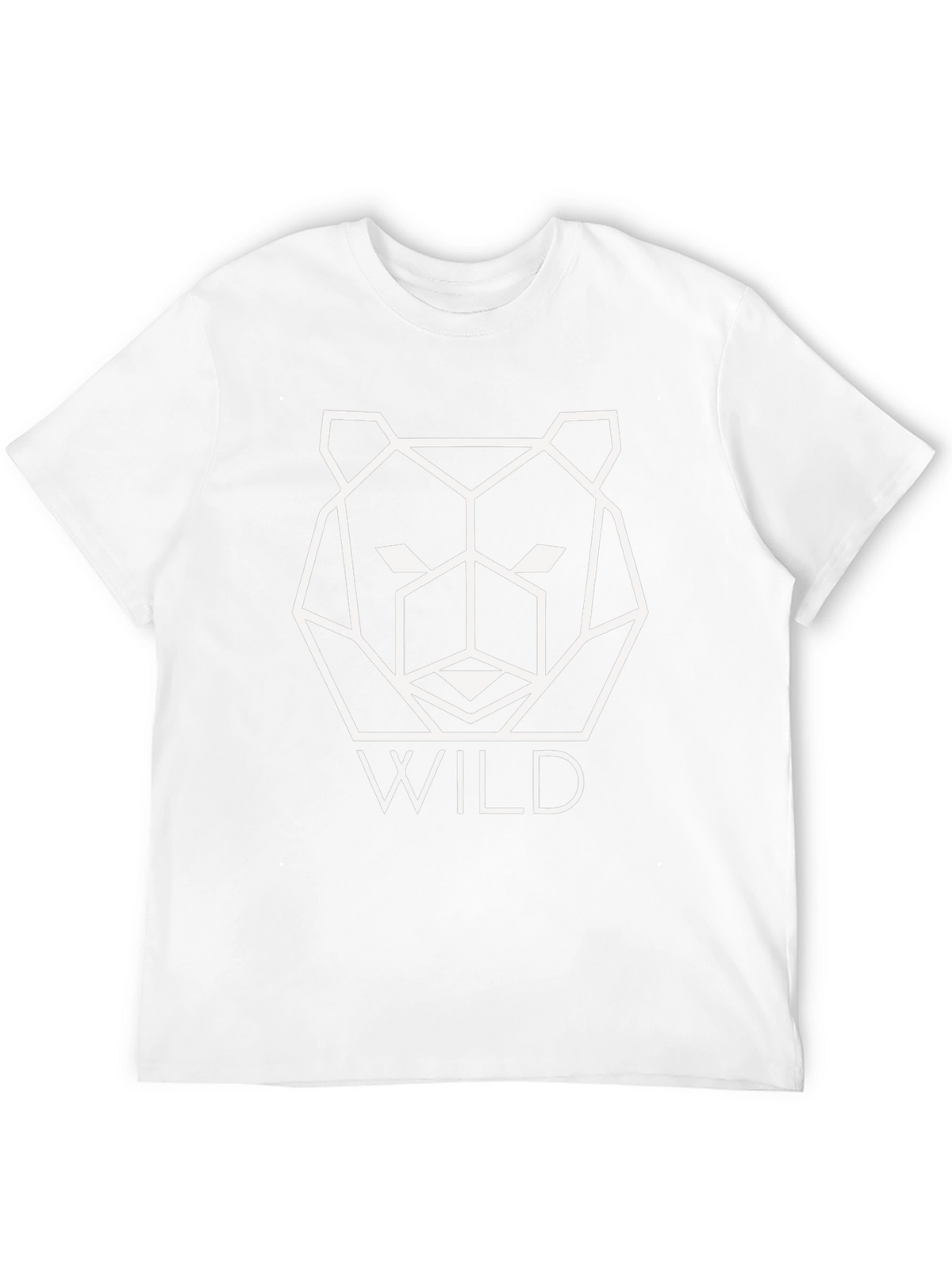 Geometric Bear T-Shirt - WILD Graphic Tee