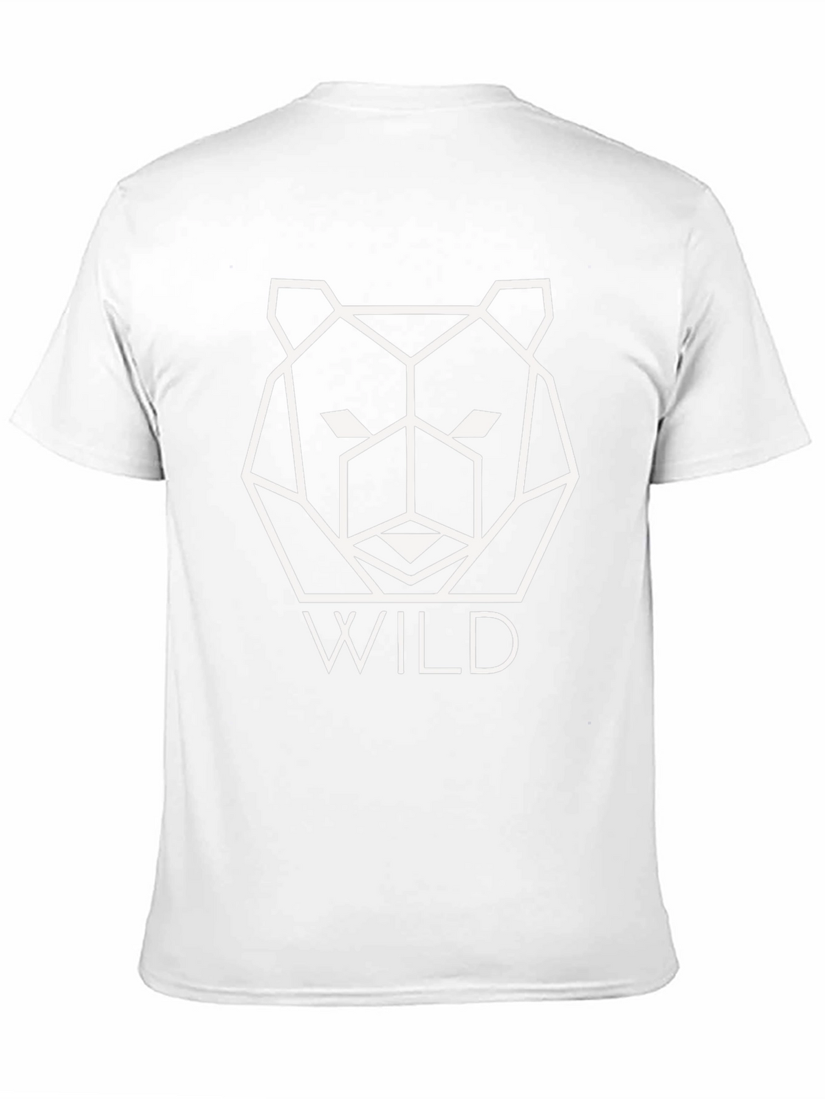 Geometric Bear T-Shirt - WILD Graphic Tee