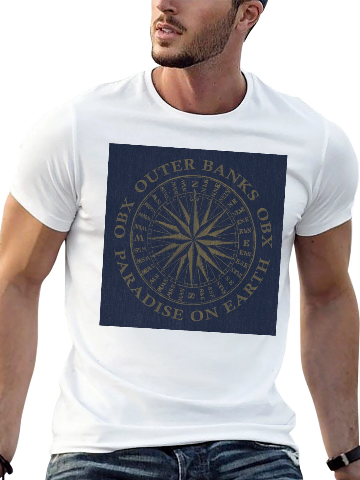 Outer Banks Compass Graphic T-Shirt