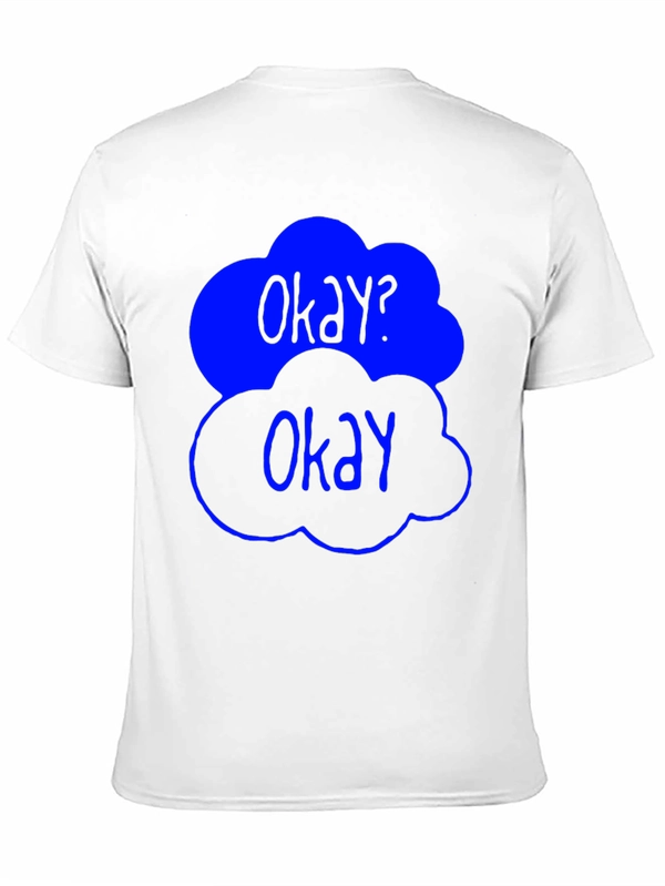Okay? Okay Graphic Tee - Trendy Cloud Design