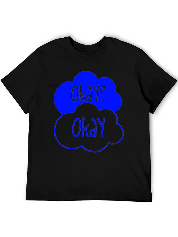 Okay? Okay Graphic Tee - Trendy Cloud Design