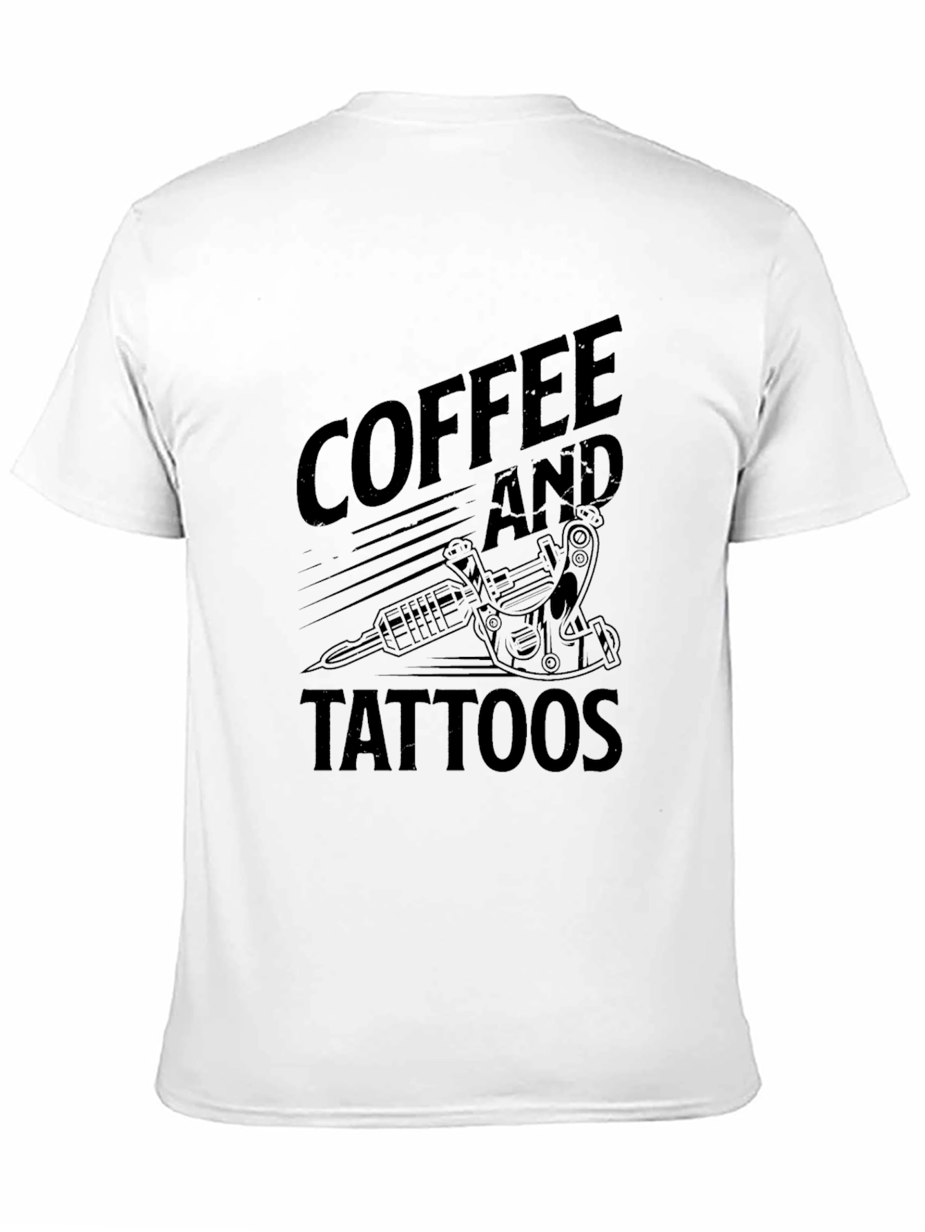 Coffee and Tattoos Black Graphic Tee