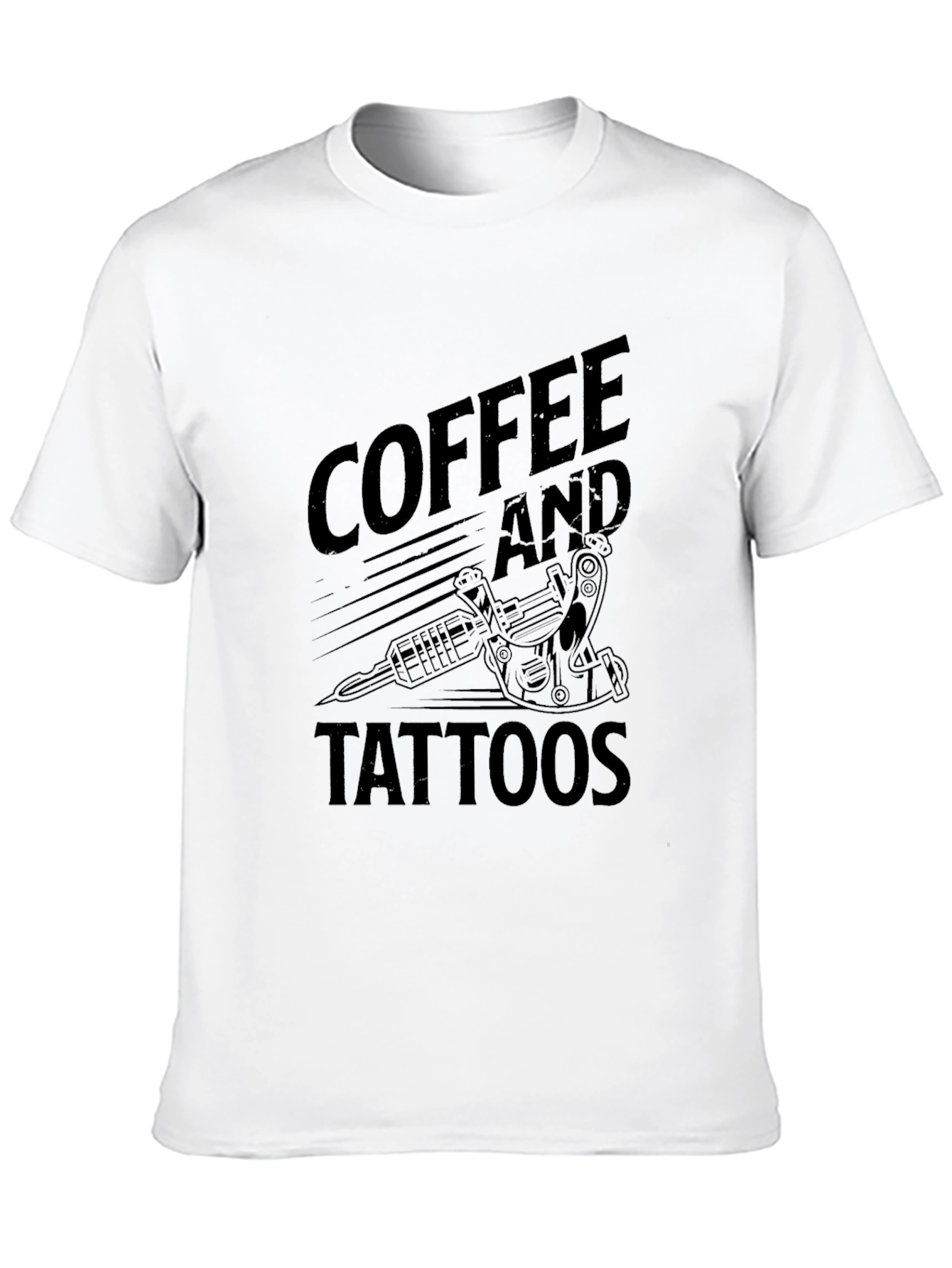Coffee and Tattoos Black Graphic Tee