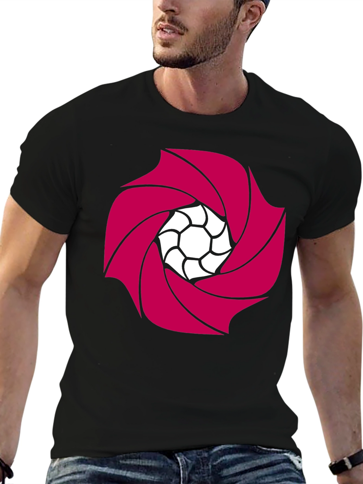 Modern Floral Graphic Tee - Stylish Casual Wear