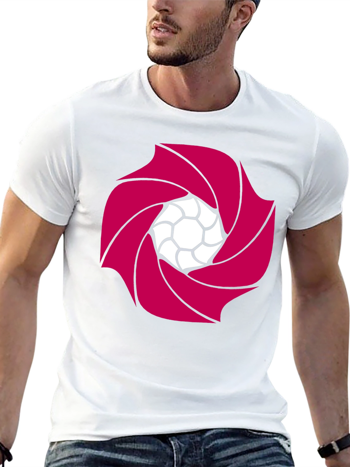 Modern Floral Graphic Tee - Stylish Casual Wear