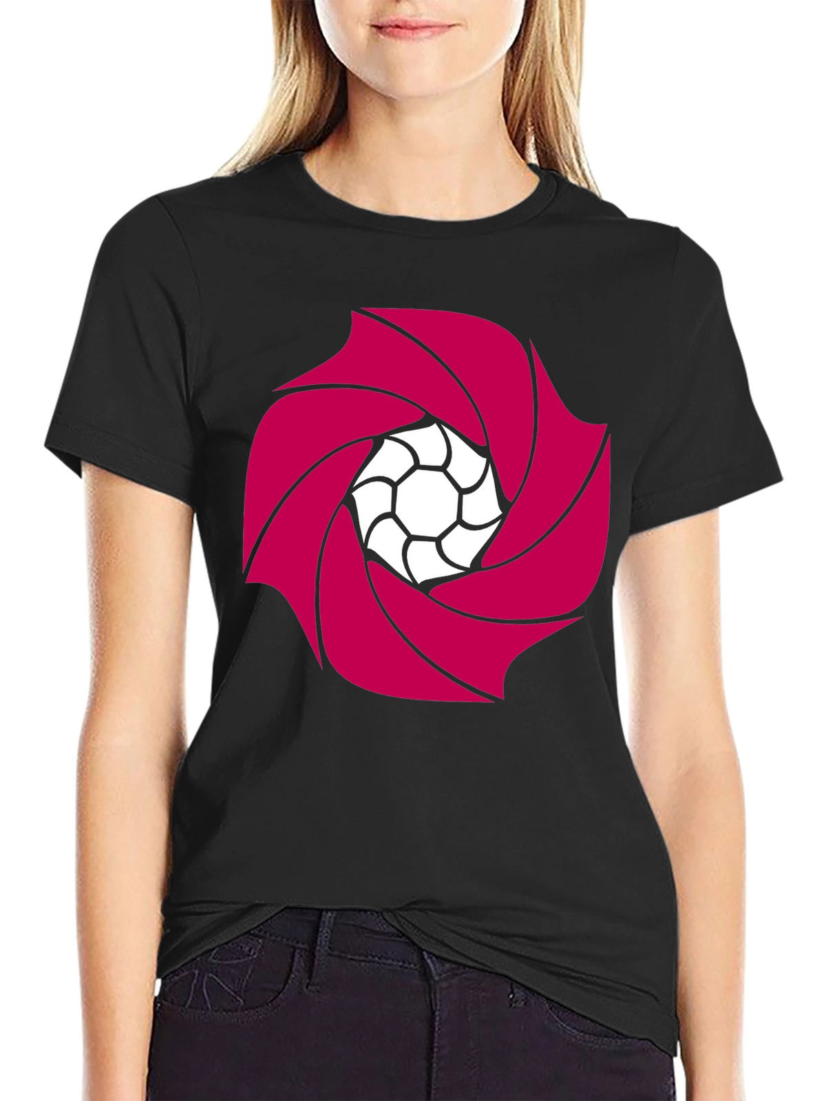 Modern Floral Graphic Tee - Stylish Casual Wear
