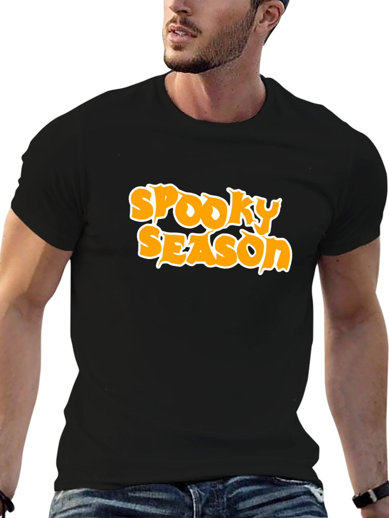 Spooky Season Graphic Tee - Halloween Apparel