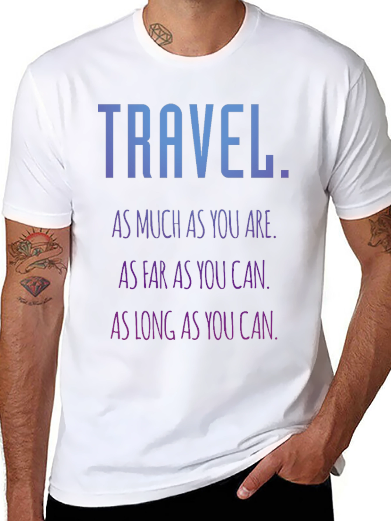 Travel Quote T-Shirt - Inspirational Adventure Tee