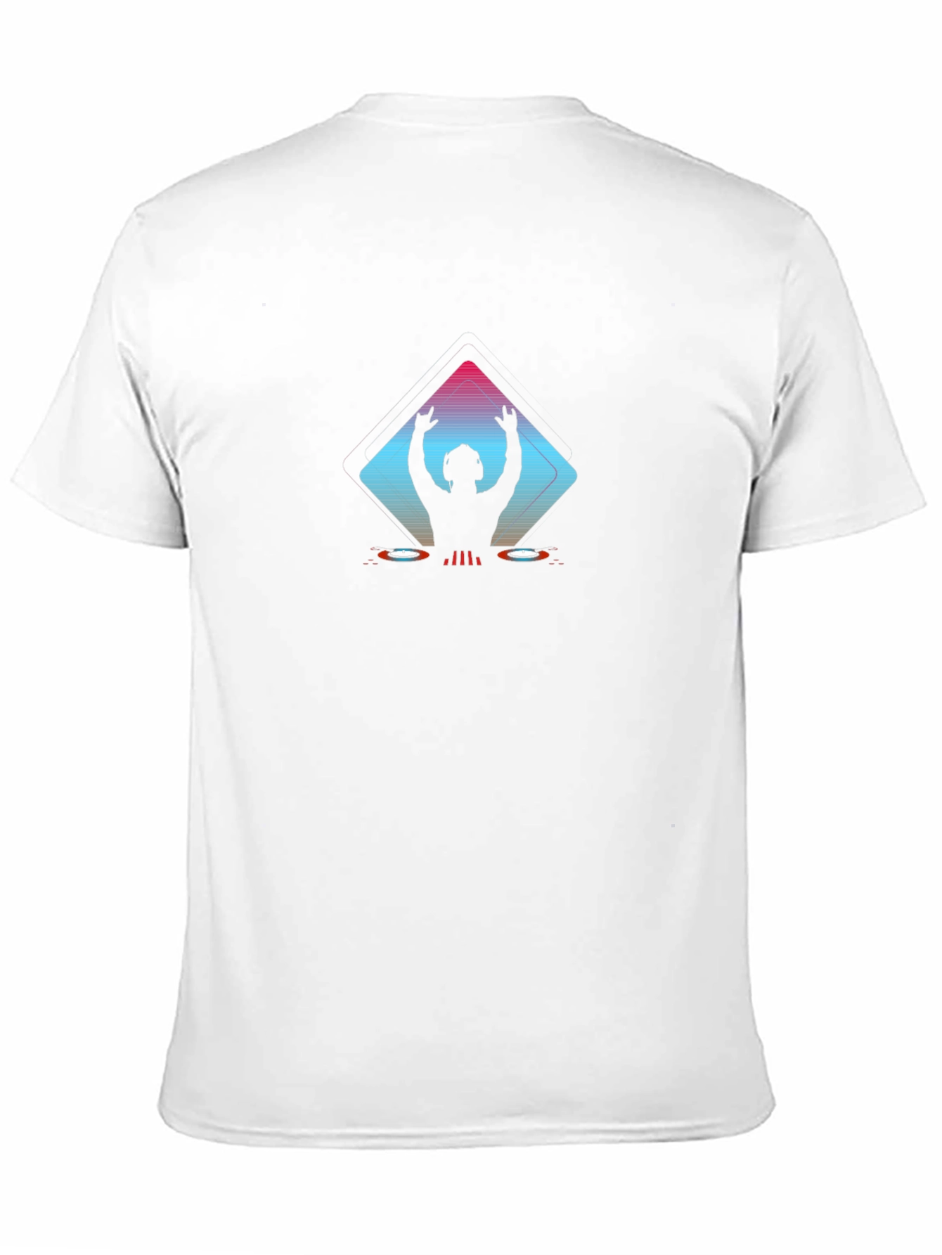 DJ Silhouette Graphic Tee - Black