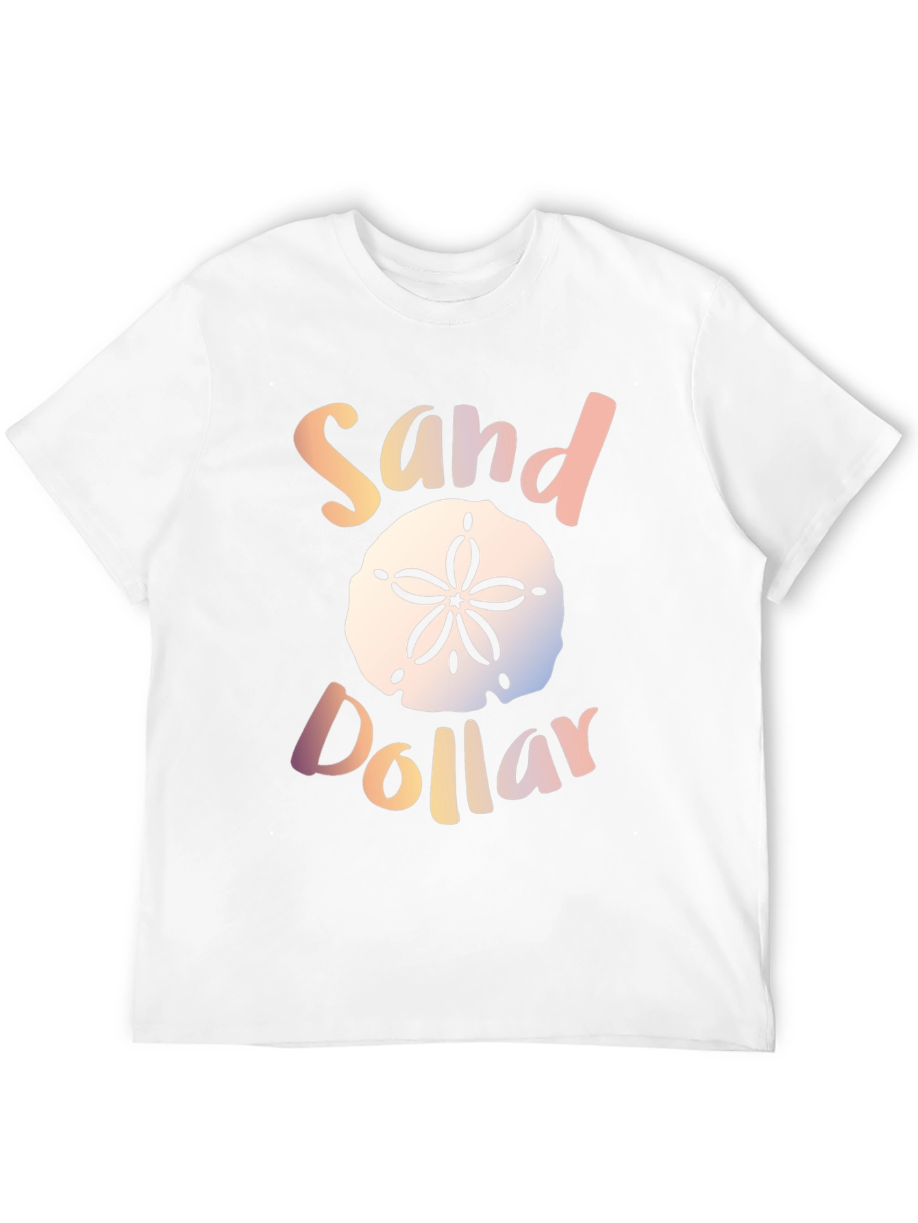 Sand Dollar Graphic Tee - Coastal Style T-Shirt