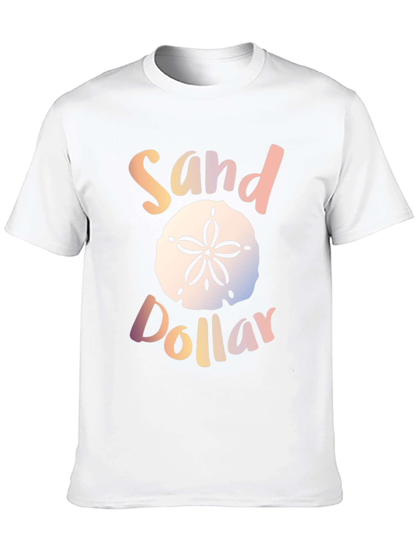 Sand Dollar Graphic Tee - Coastal Style T-Shirt