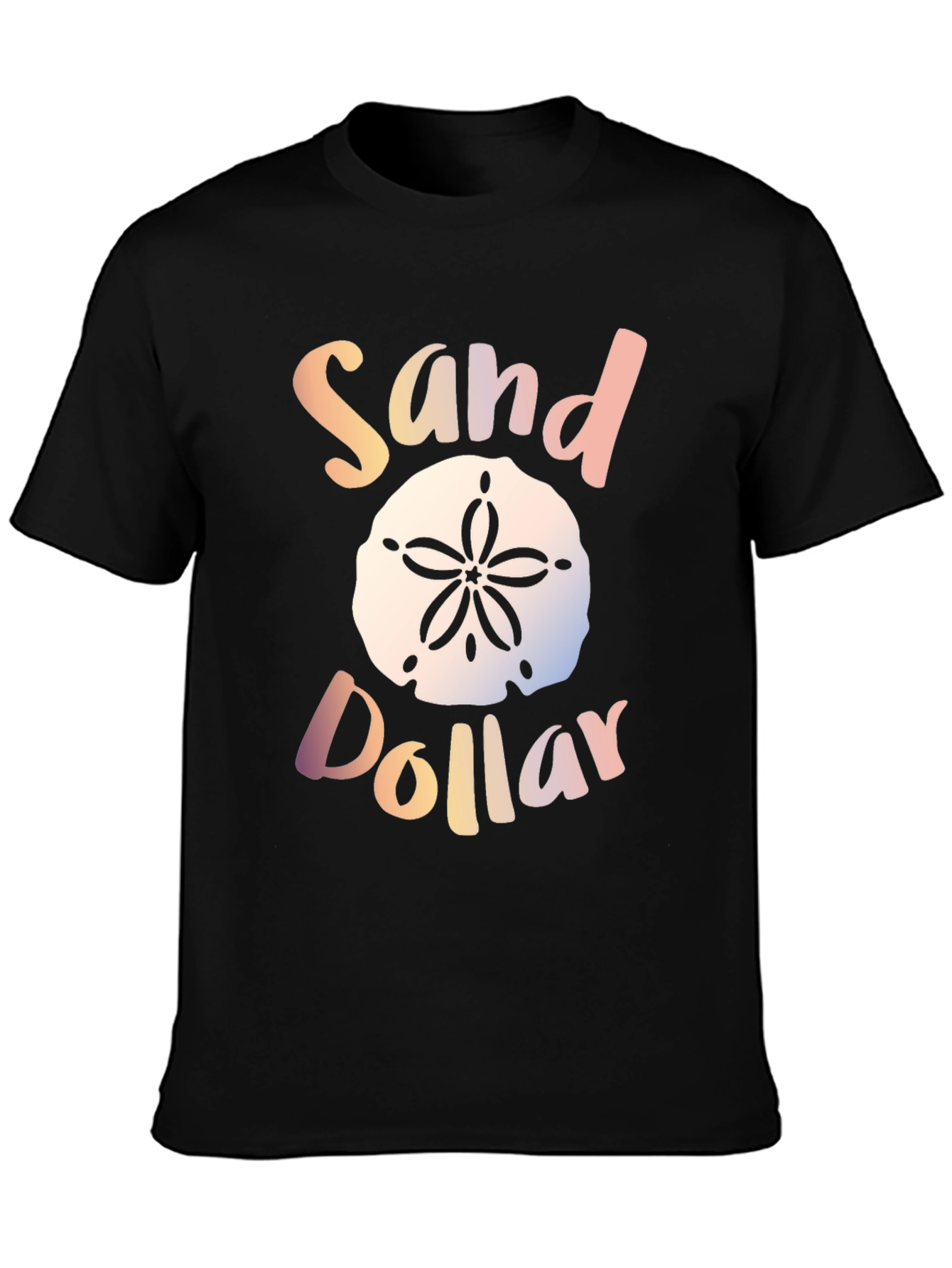 Sand Dollar Graphic Tee - Coastal Style T-Shirt