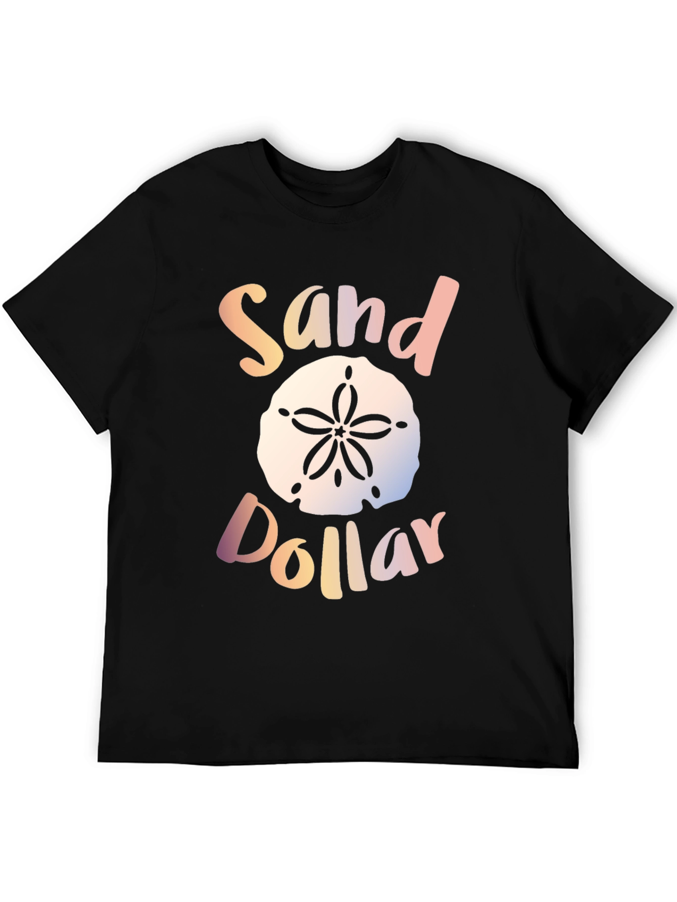 Sand Dollar Graphic Tee - Coastal Style T-Shirt