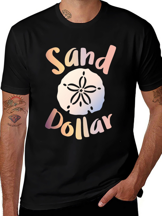 Sand Dollar Graphic Tee - Coastal Style T-Shirt