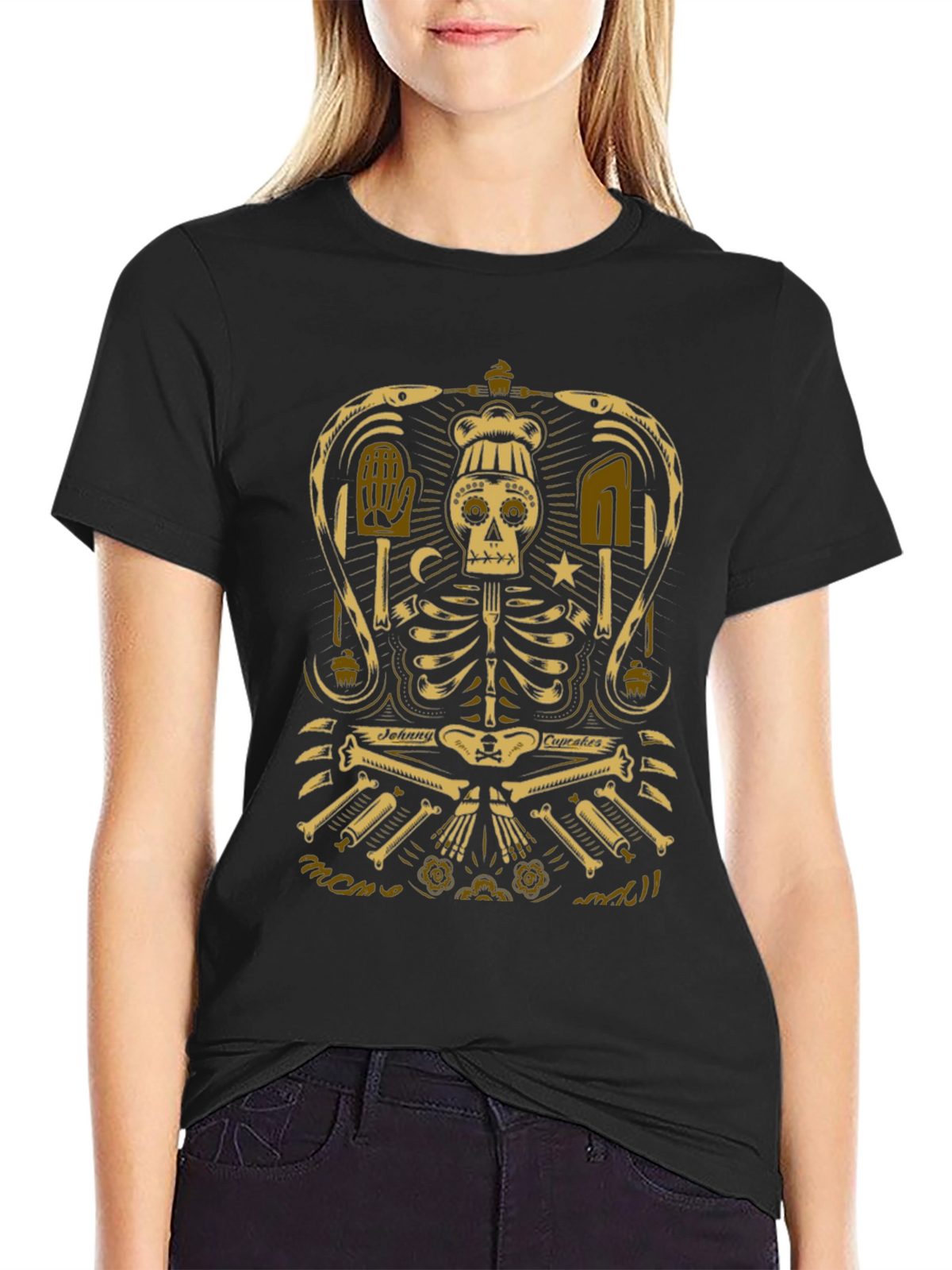 Chef Skeleton Graphic Tee