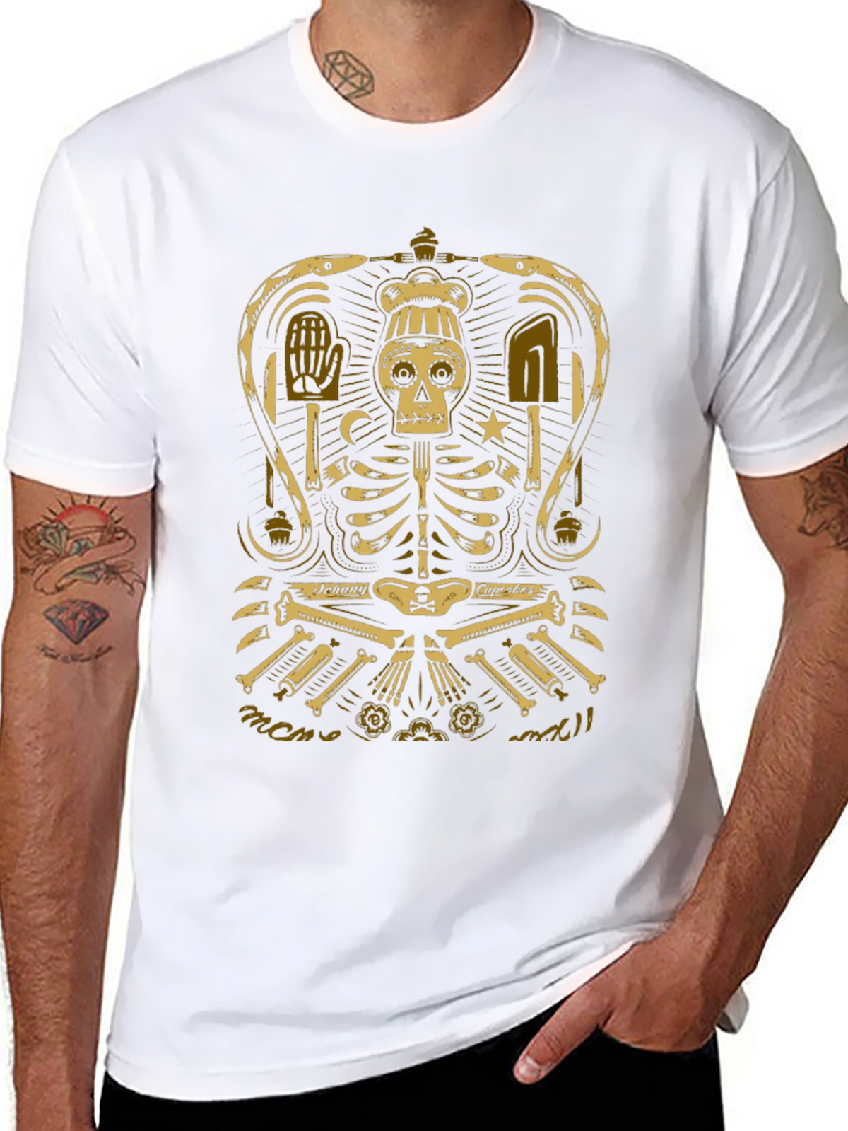 Chef Skeleton Graphic Tee