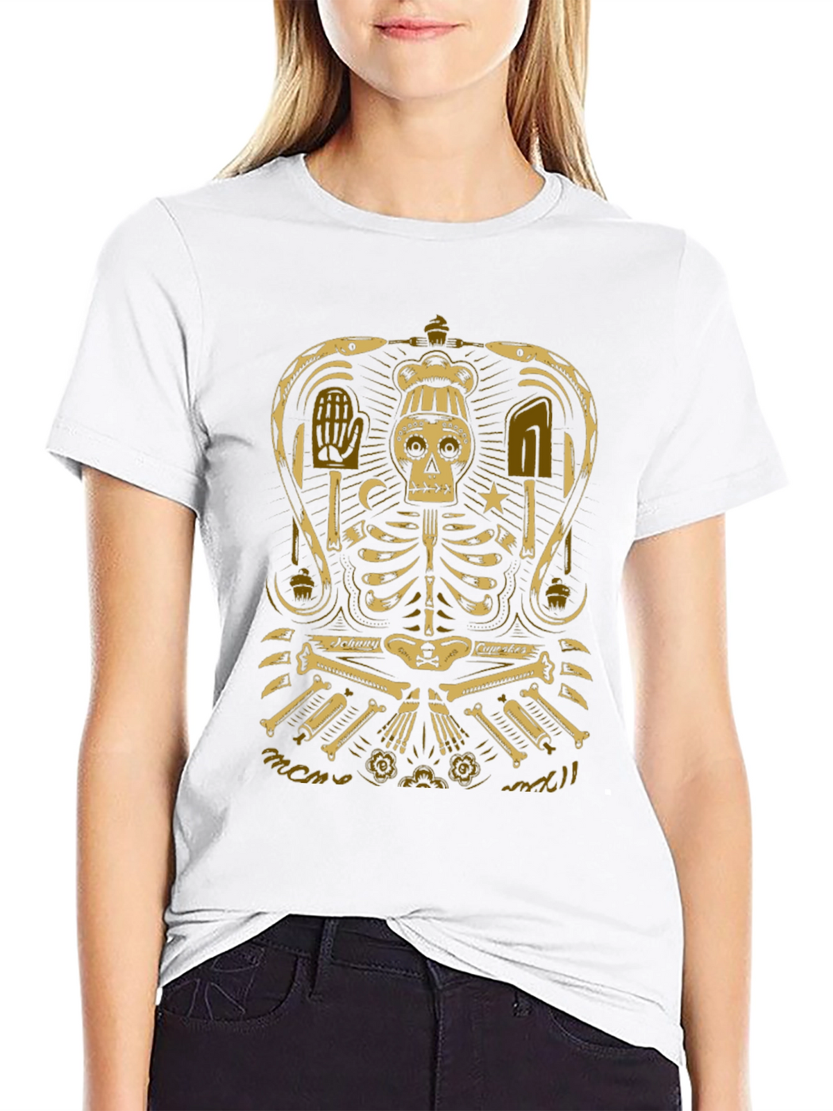 Chef Skeleton Graphic Tee