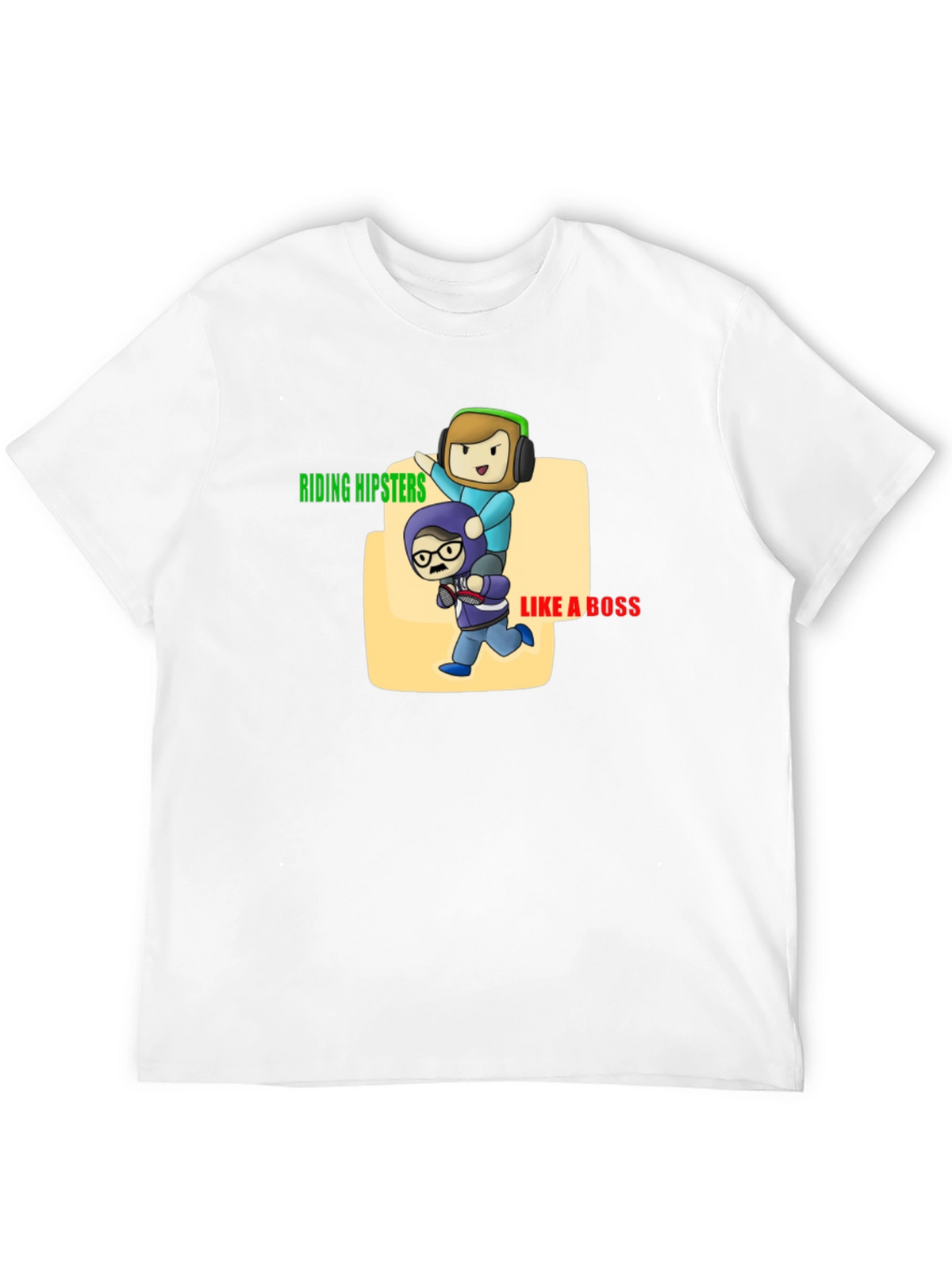Riding Hipsters Like a Boss T-Shirt