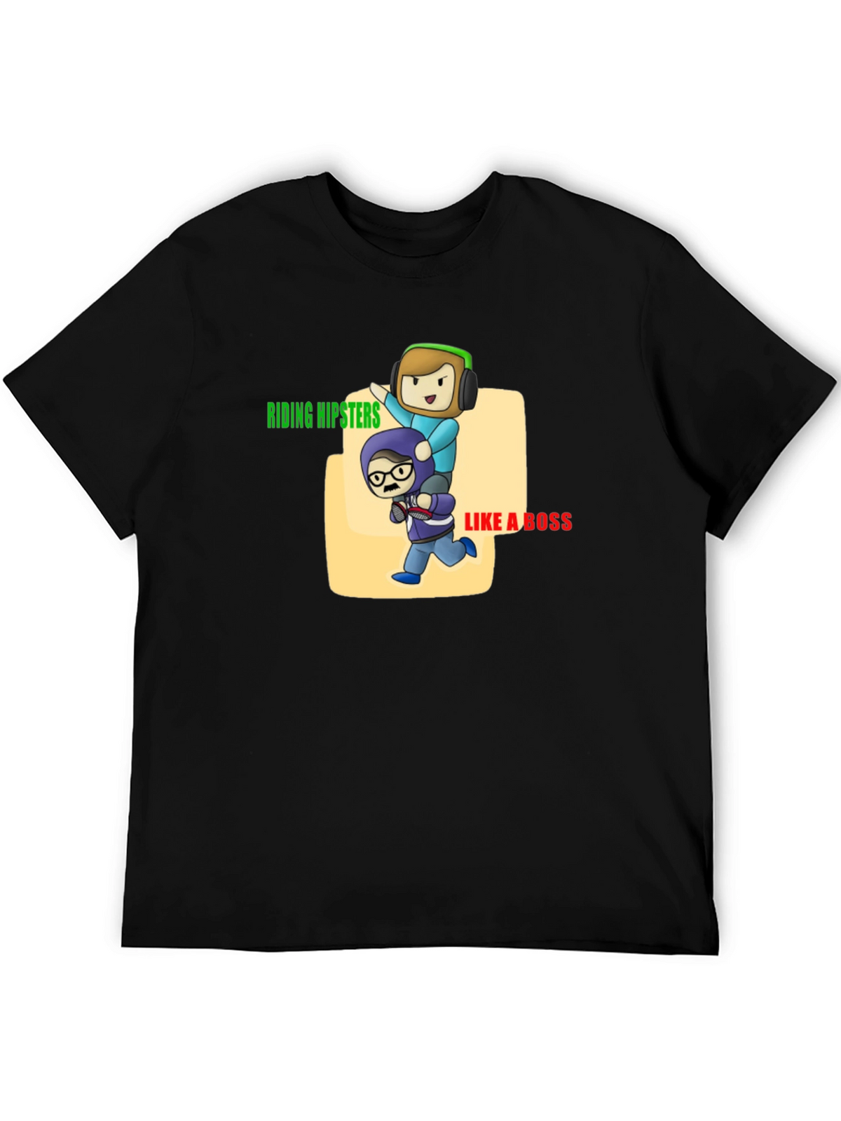 Riding Hipsters Like a Boss T-Shirt