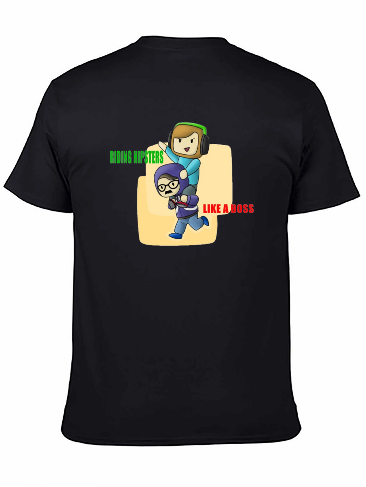 Riding Hipsters Like a Boss T-Shirt