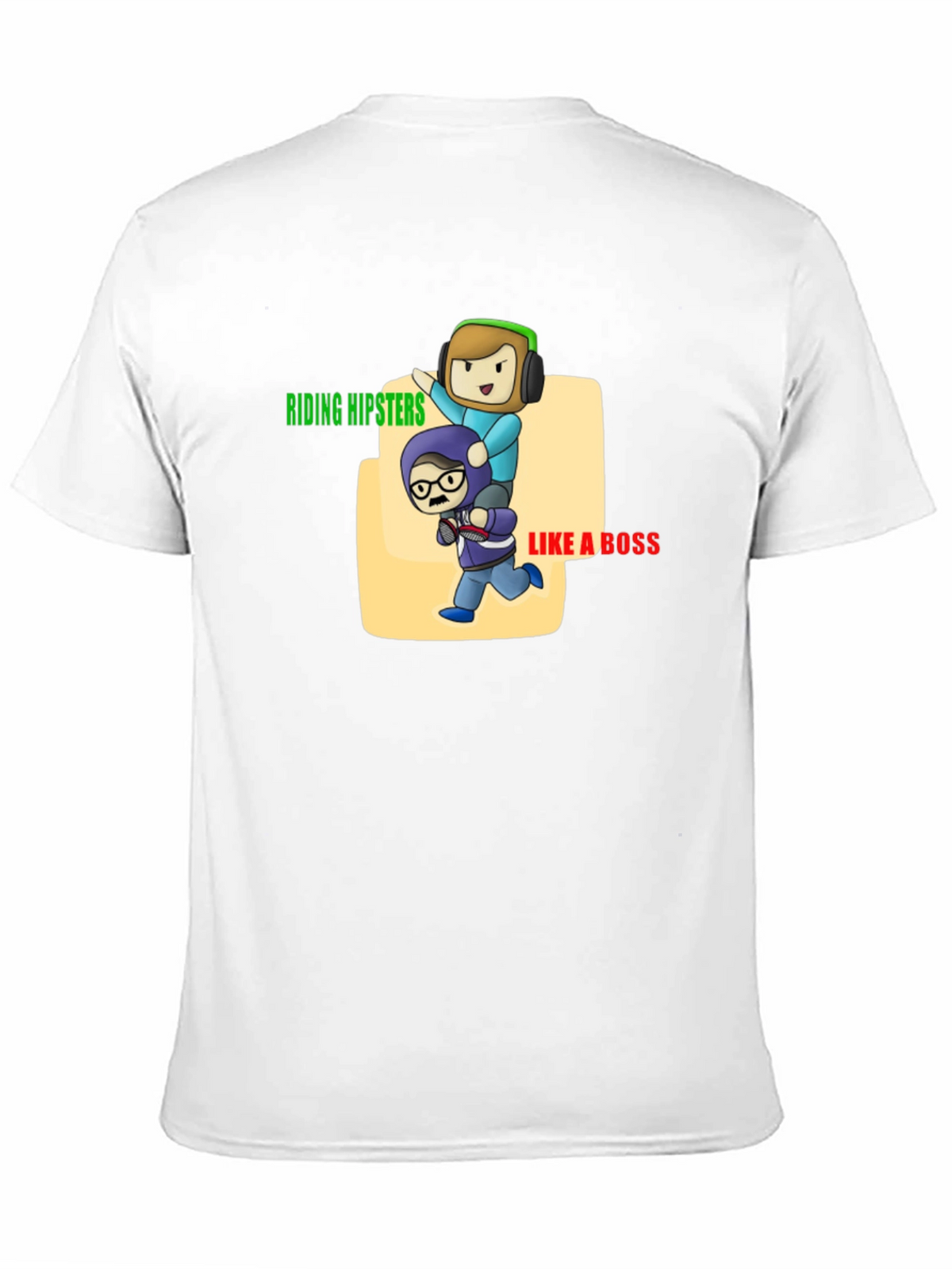 Riding Hipsters Like a Boss T-Shirt