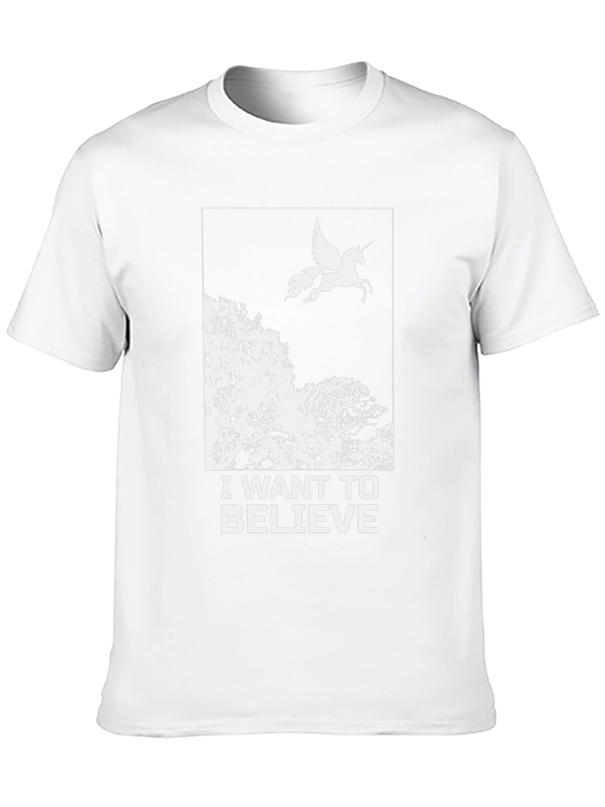 I Want To Believe Unicorn T-Shirt