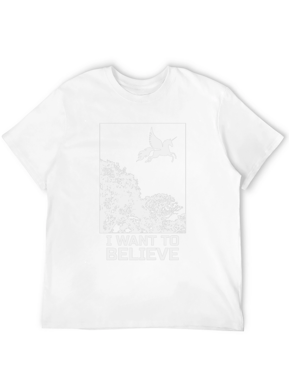 I Want To Believe Unicorn T-Shirt