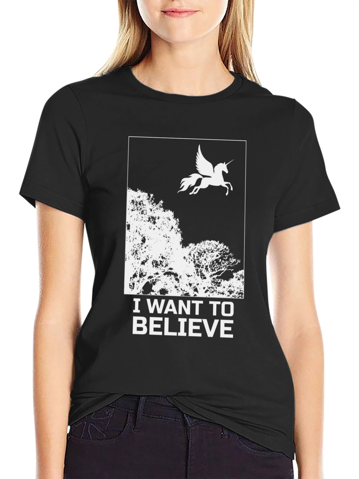 I Want To Believe Unicorn T-Shirt