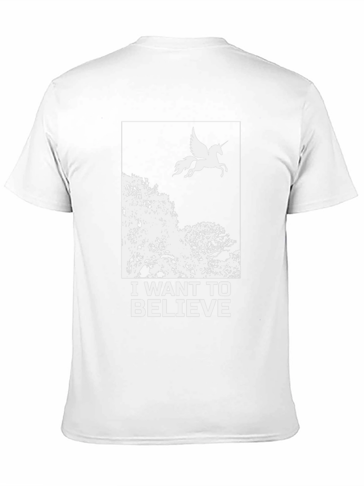 I Want To Believe Unicorn T-Shirt