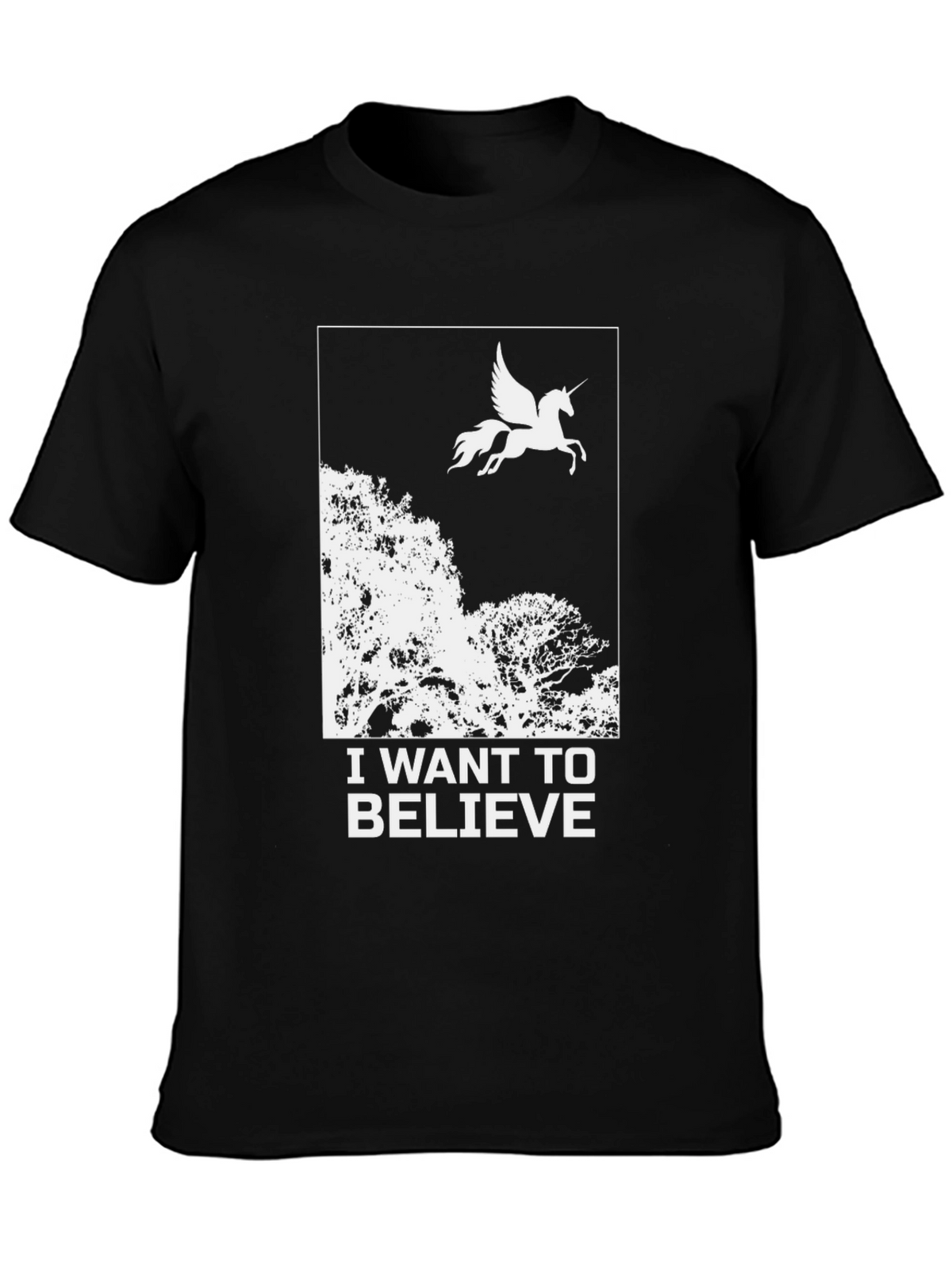 I Want To Believe Unicorn T-Shirt