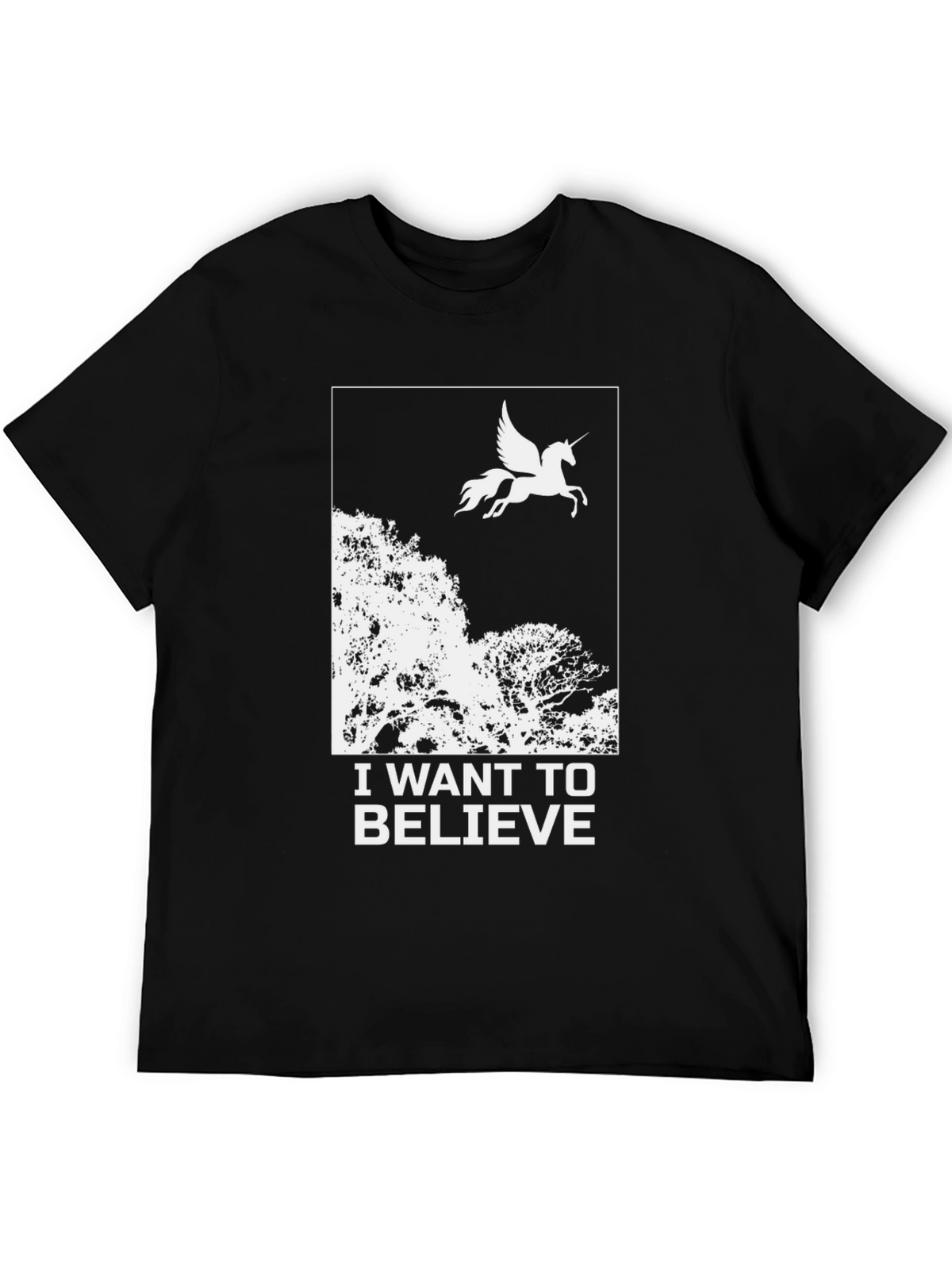 I Want To Believe Unicorn T-Shirt