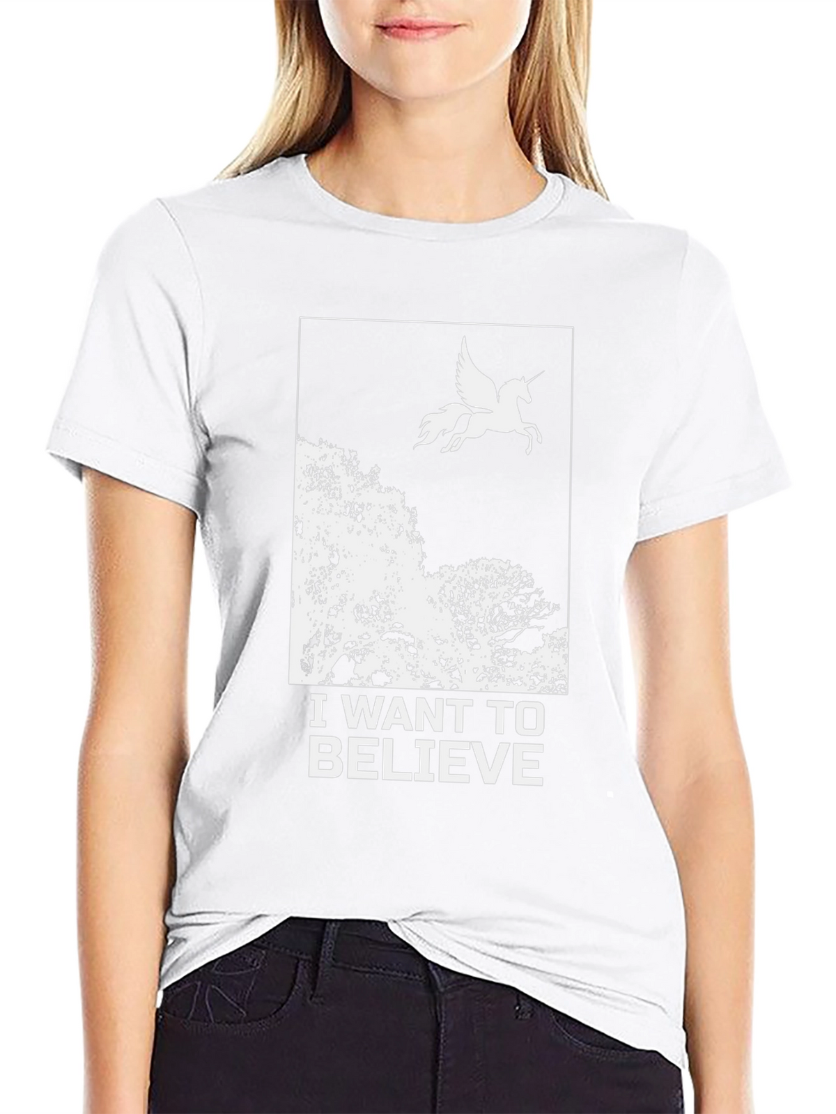 I Want To Believe Unicorn T-Shirt