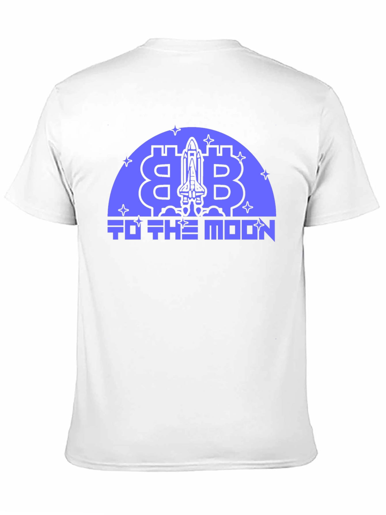Bitcoin To The Moon Graphic T-Shirt