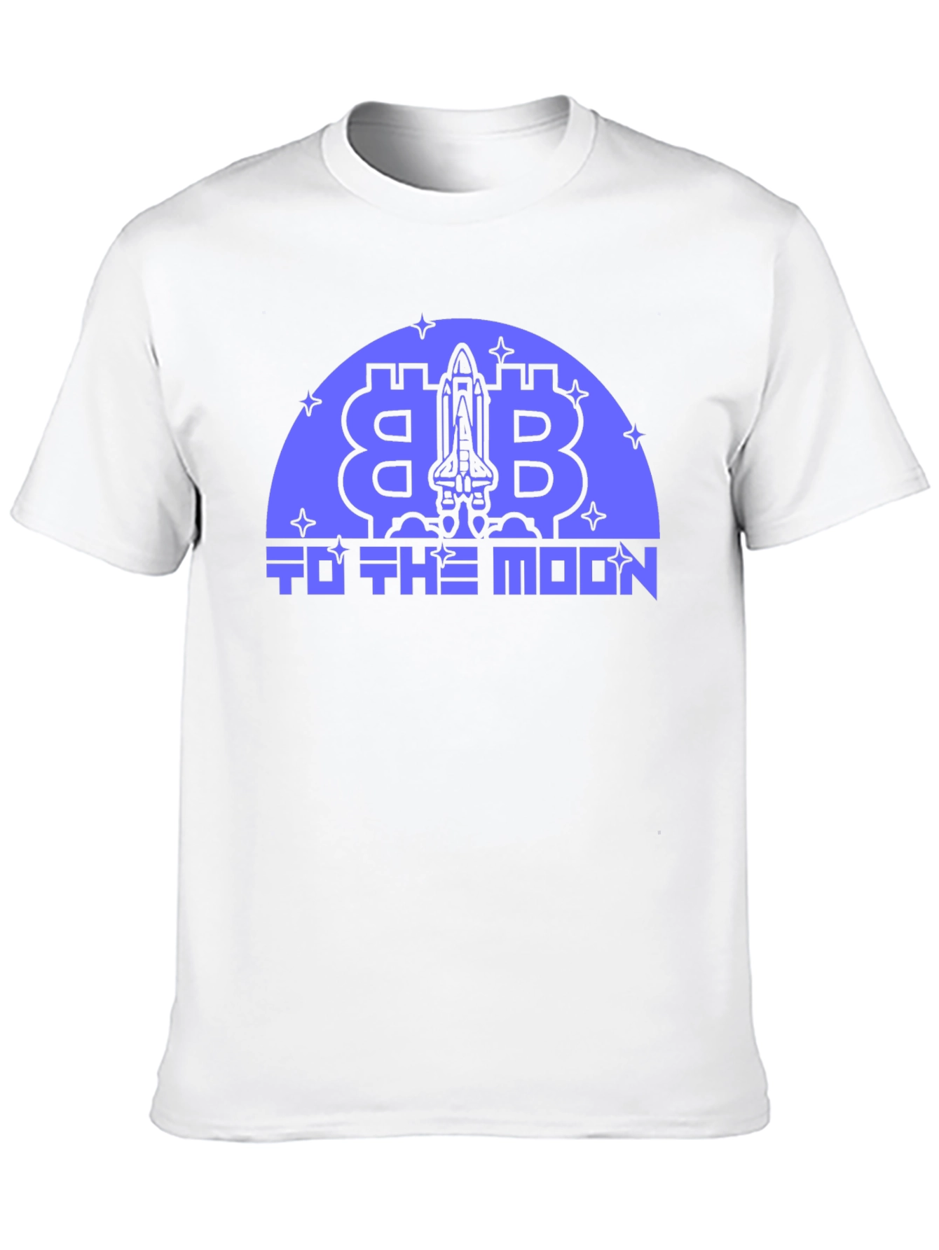 Bitcoin To The Moon Graphic T-Shirt