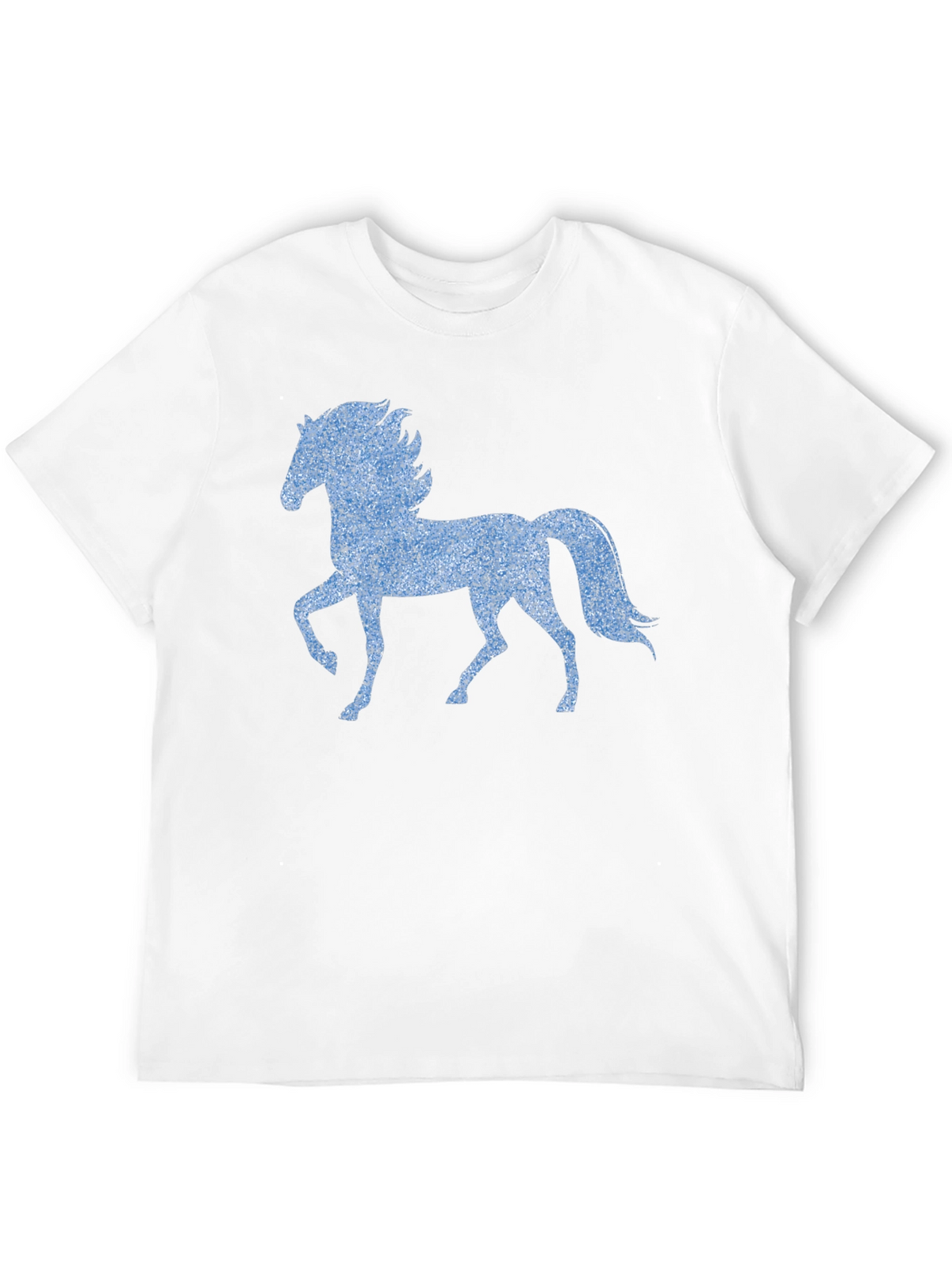 Horse Graphic T-Shirt - Black