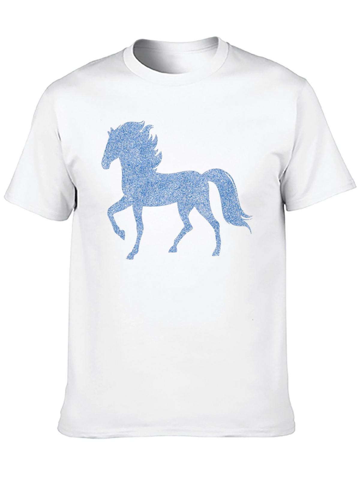 Horse Graphic T-Shirt - Black