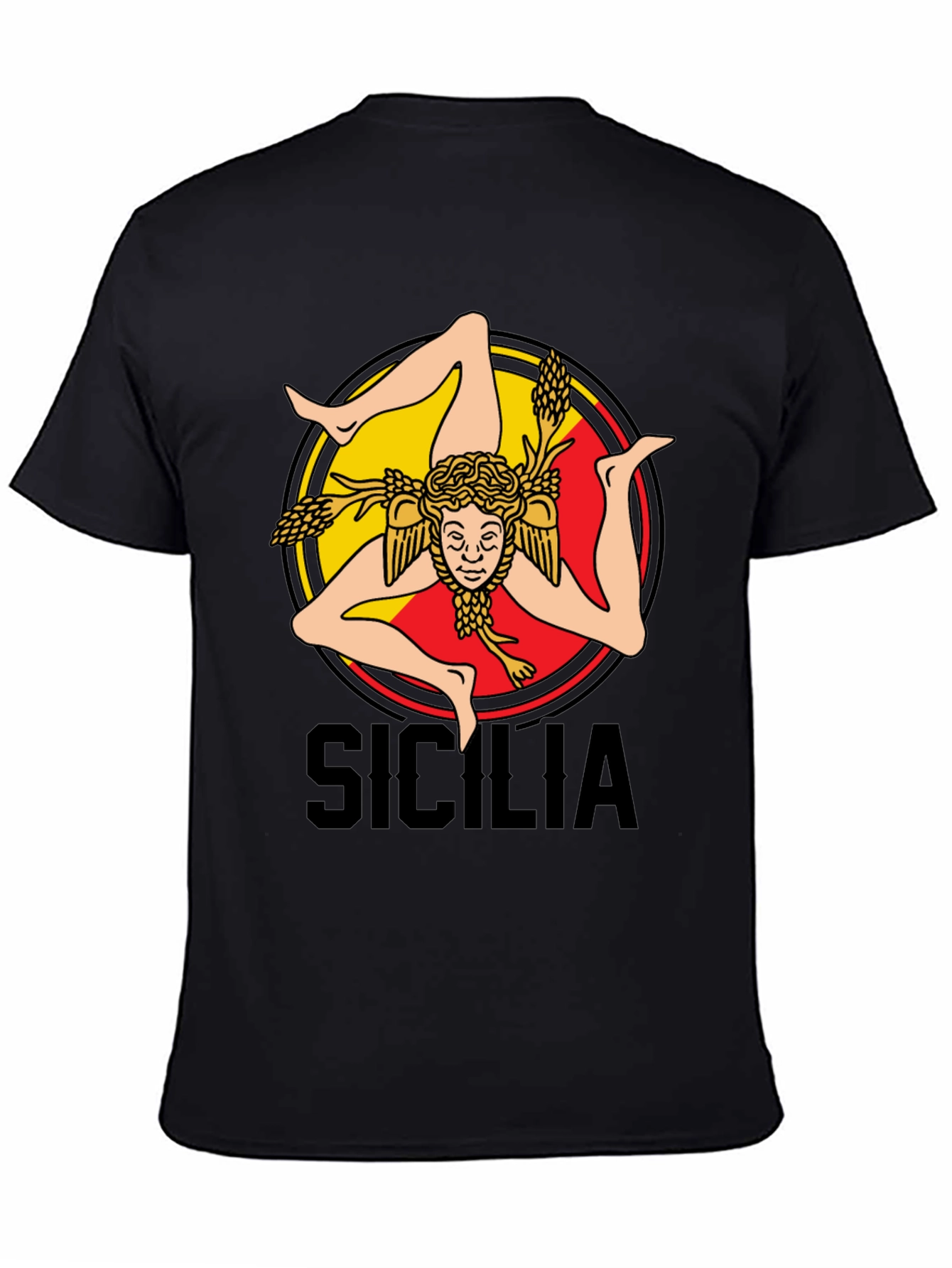 Sicilia T-Shirt - Trinacria Symbol