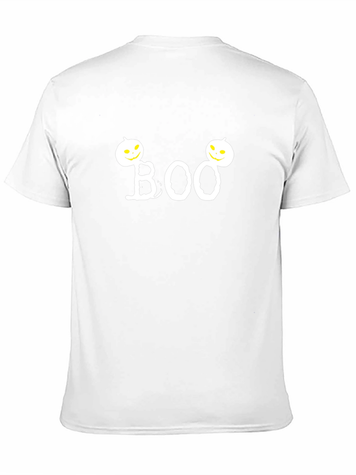 Boo Halloween T-Shirt with Pumpkin Details - Spooky Fun!