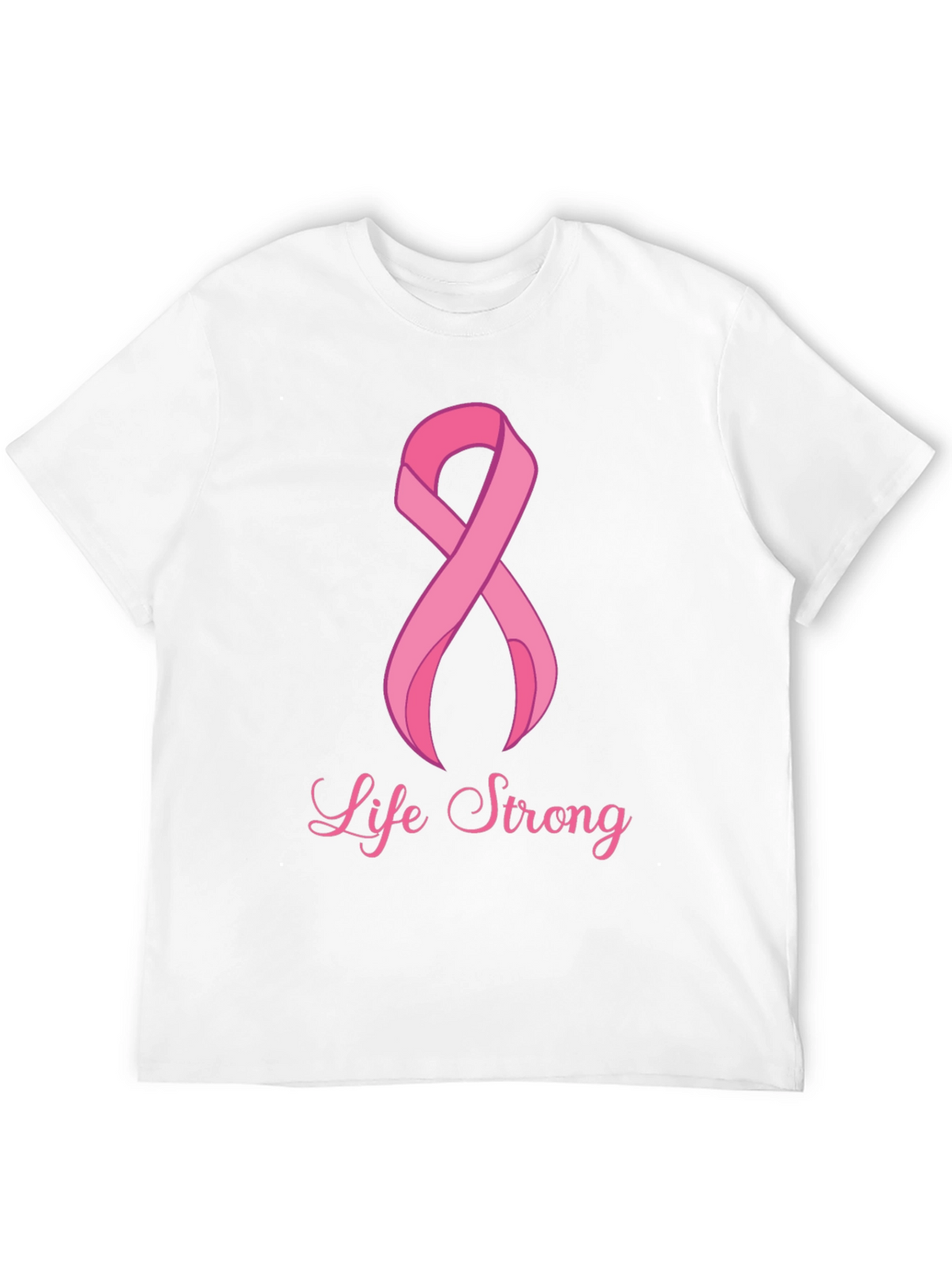 Life Strong Cancer Awareness Black T-Shirt