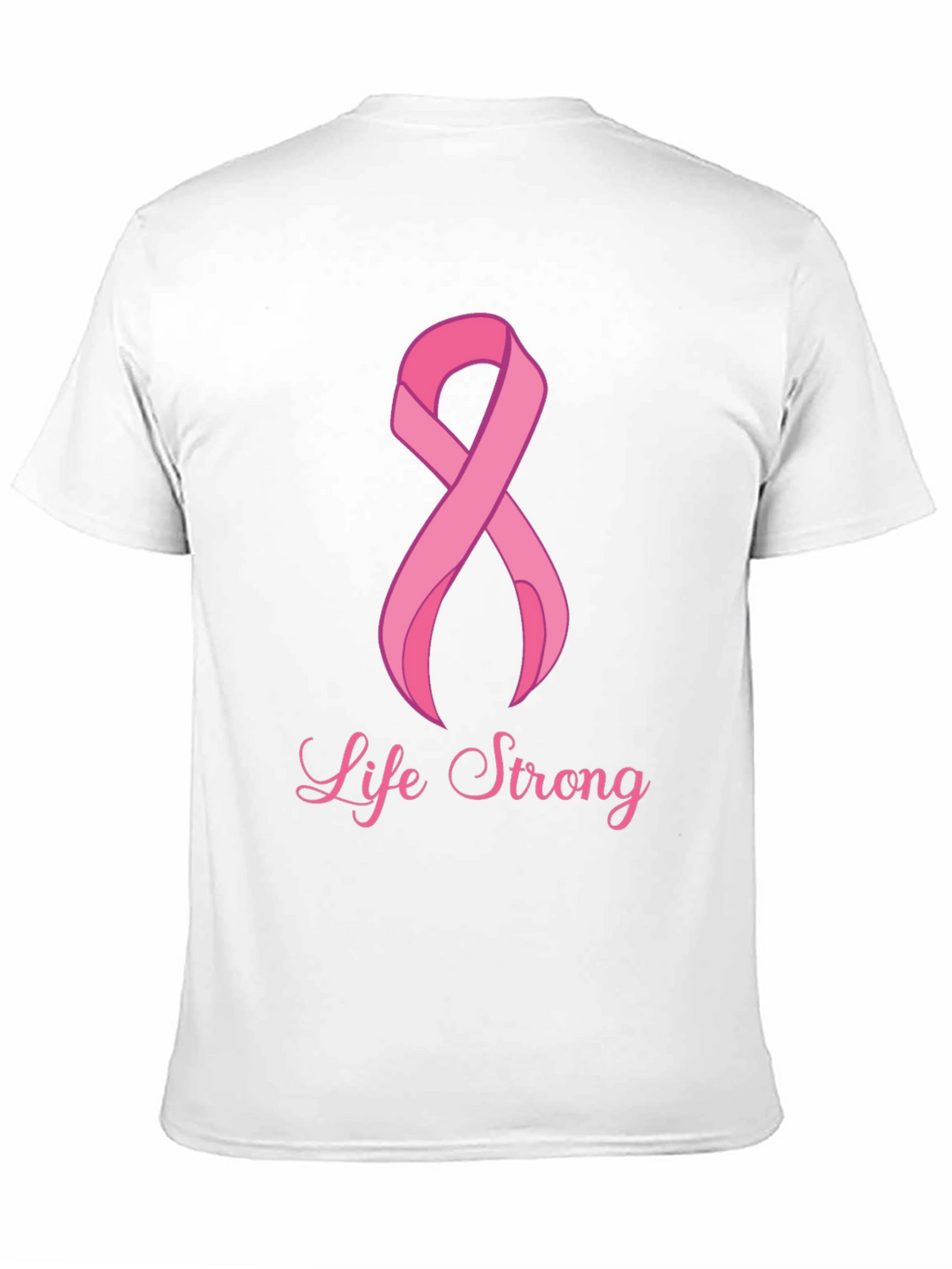 Life Strong Cancer Awareness Black T-Shirt