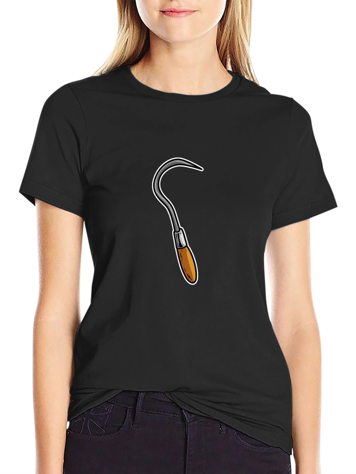 Hook Graphic Tee - Mens Black T-Shirt