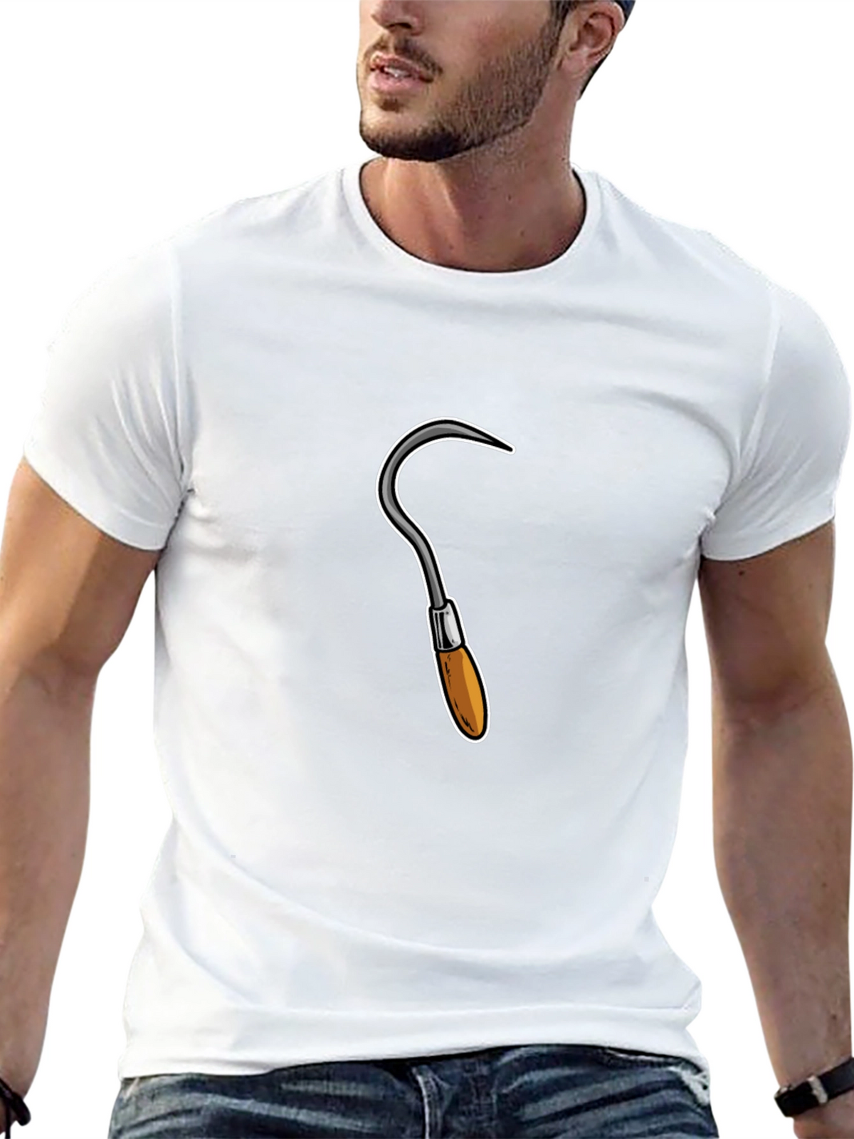 Hook Graphic Tee - Mens Black T-Shirt